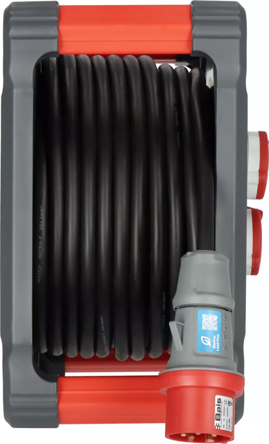 Brennenstuhl Professional KD 3200 C7 Bouwplaats Cube H07RN-F5G2,5 1x230V + 2x400V/16A - 30m - Zwart-image