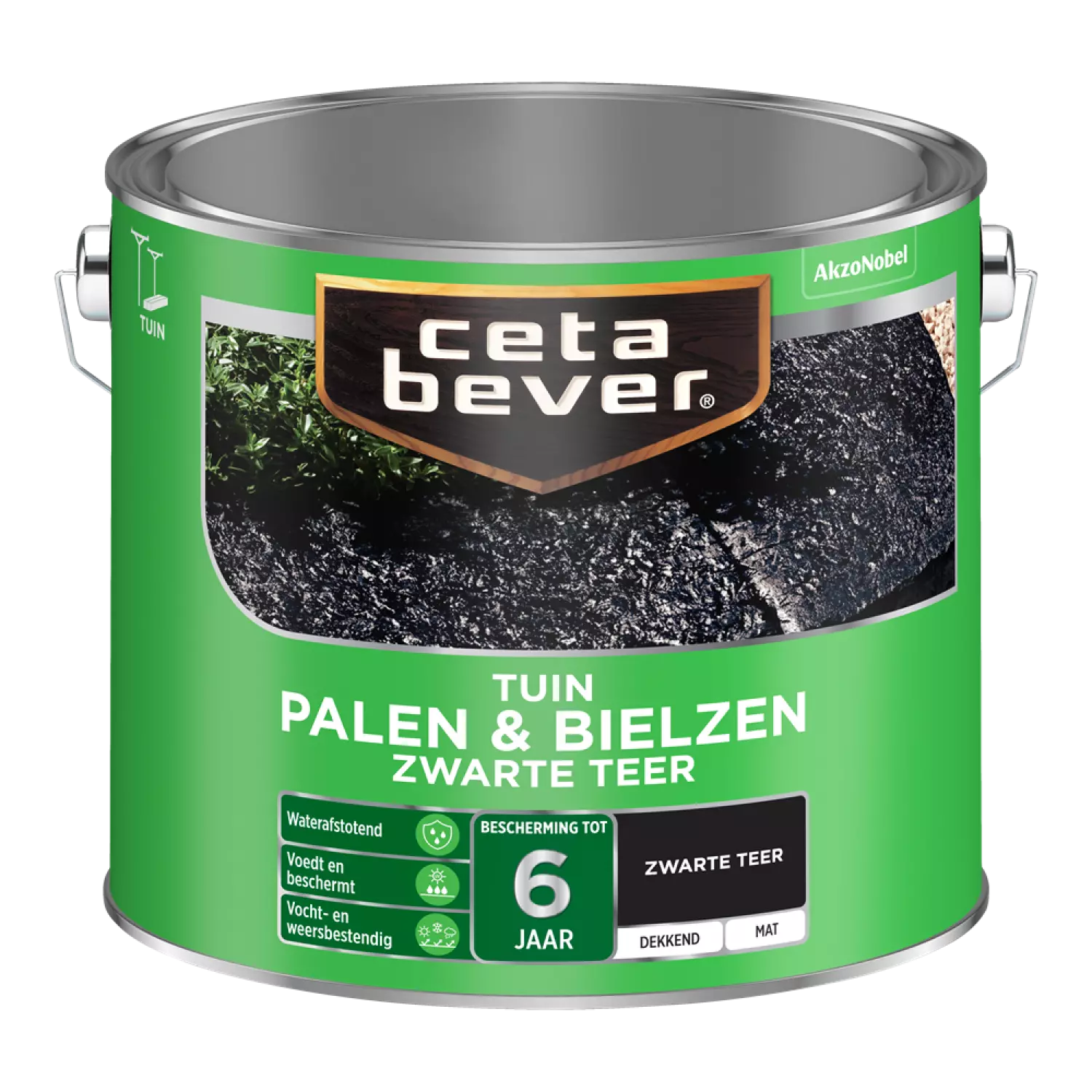 Cetabever Palen & Bielzen  Goudron noir - 2,5L-image