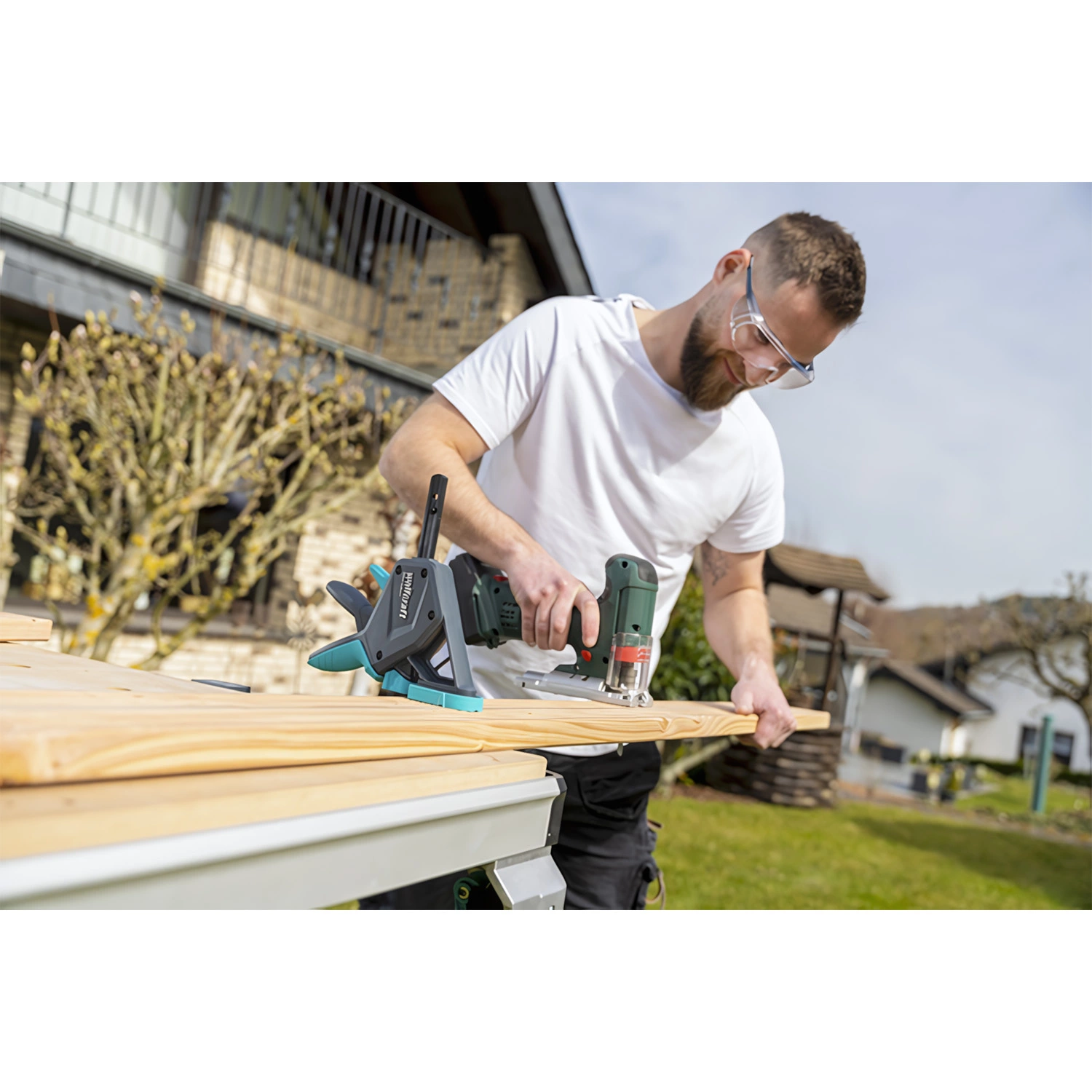 Wolfcraft 3090000 Eenhands Lijmklem PRO ERGO - 150mm-image