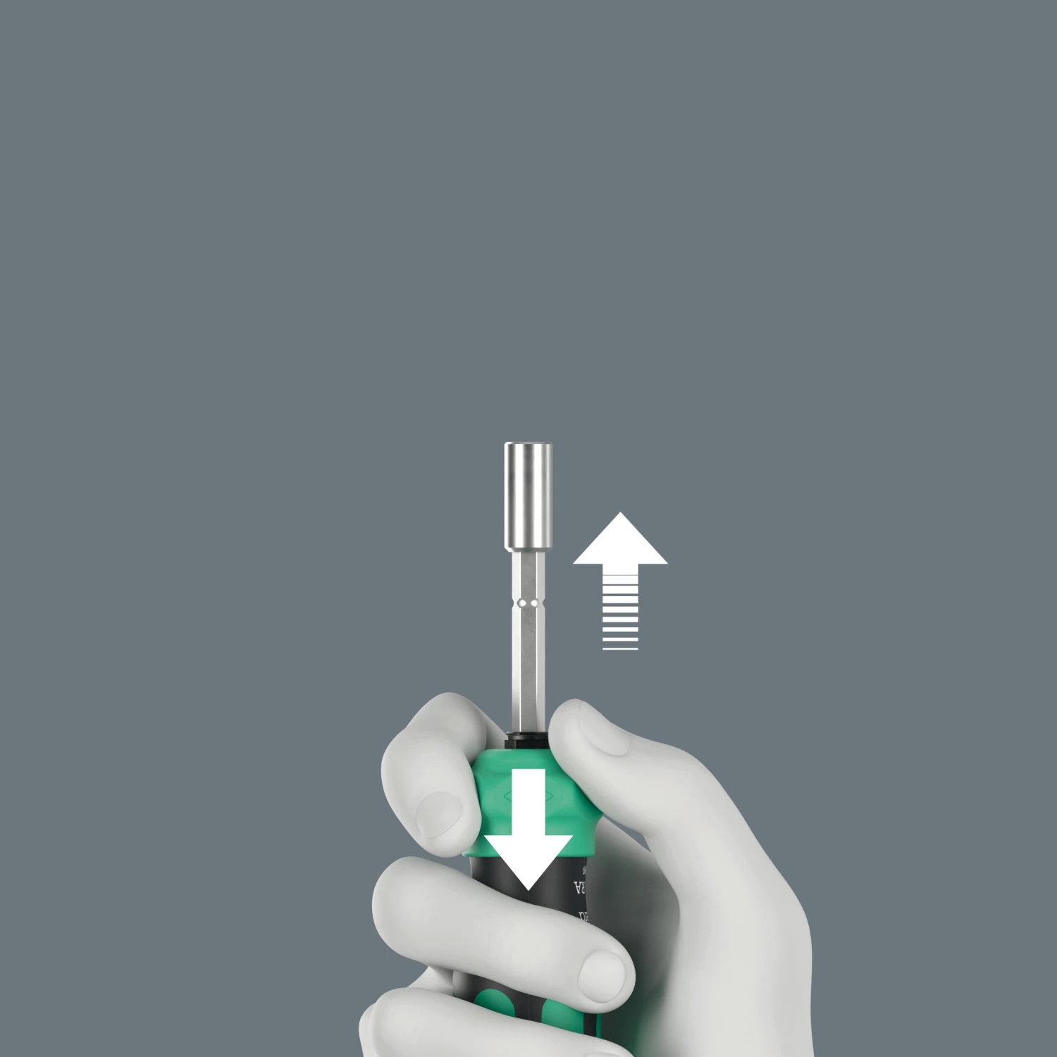 Wera 05051519001 Kraftform Kompakt 28 RA 1 Bitschroevendraaier - 6 in 1 multi-bit - met ratelfunctie-image