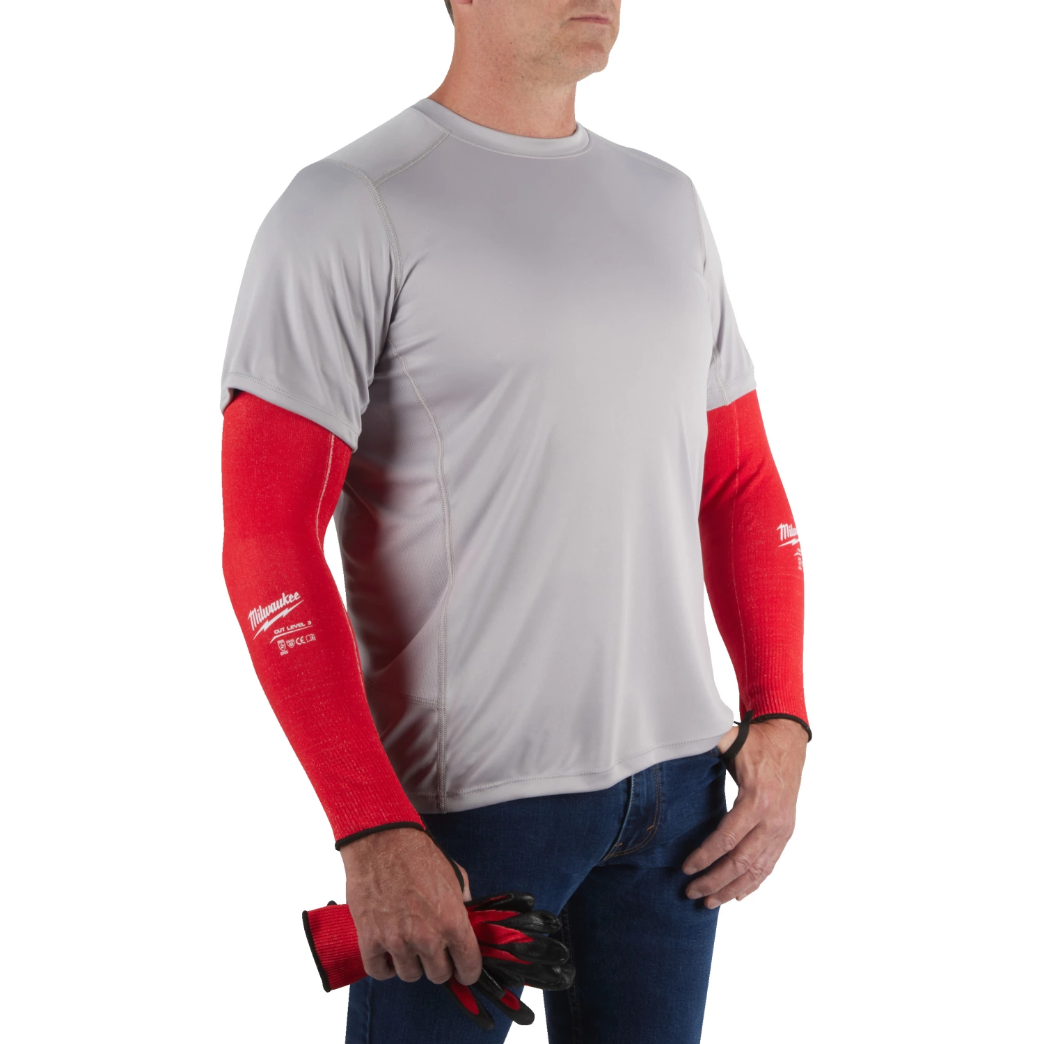 Milwaukee Cut C Sleeves - 45 cm - 1 paire-image