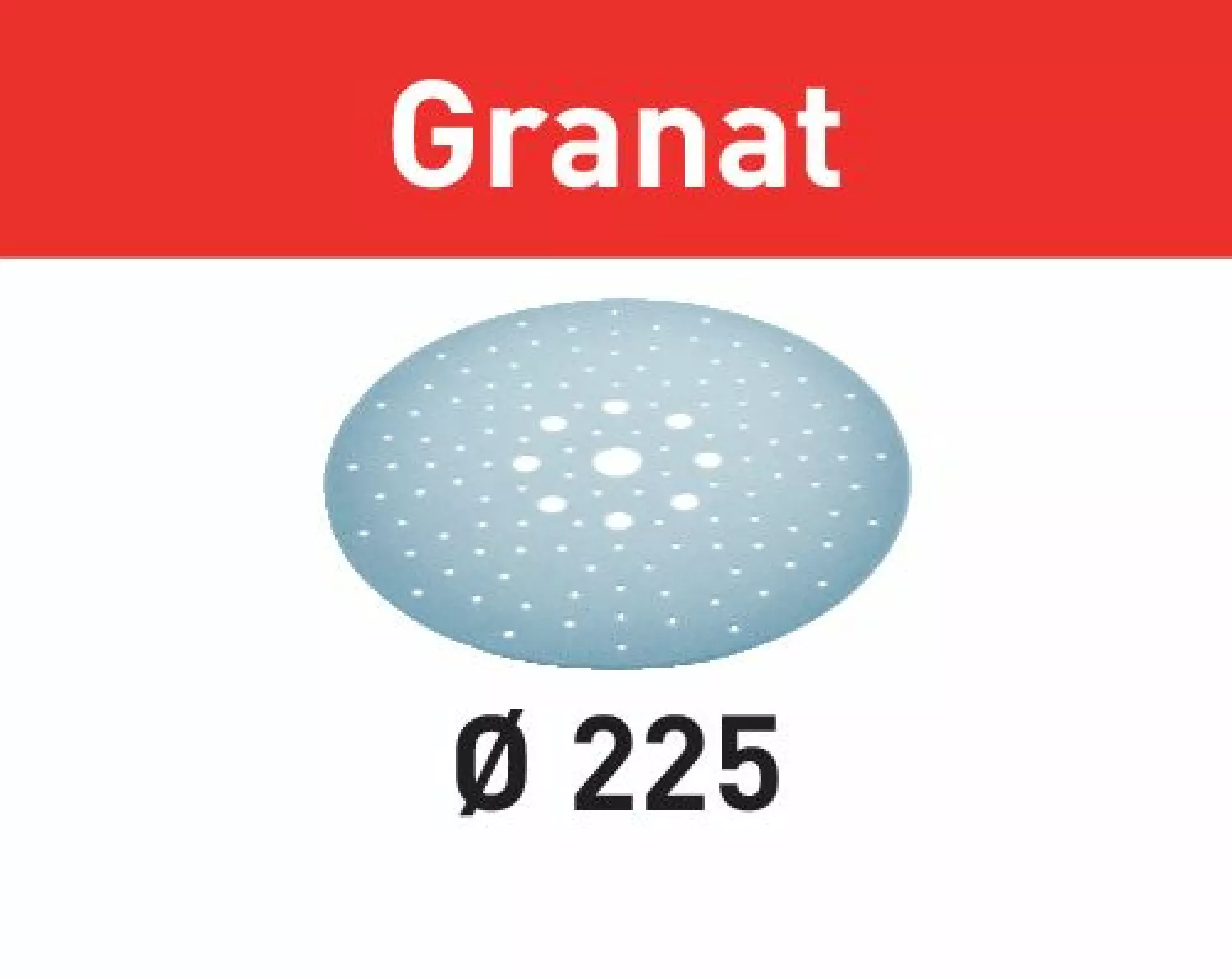 Festool 205666 - Abrasif STF D225/128 P120 GR/5 Granat