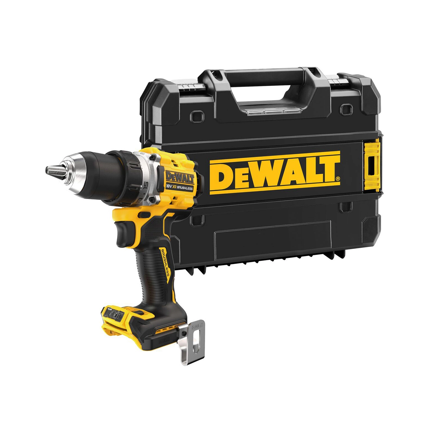 DeWALT DCD800NT-XJ 18V Li-ion XR accu klopboor-/schroefmachine body in TSTAK - koolborstelloos-image