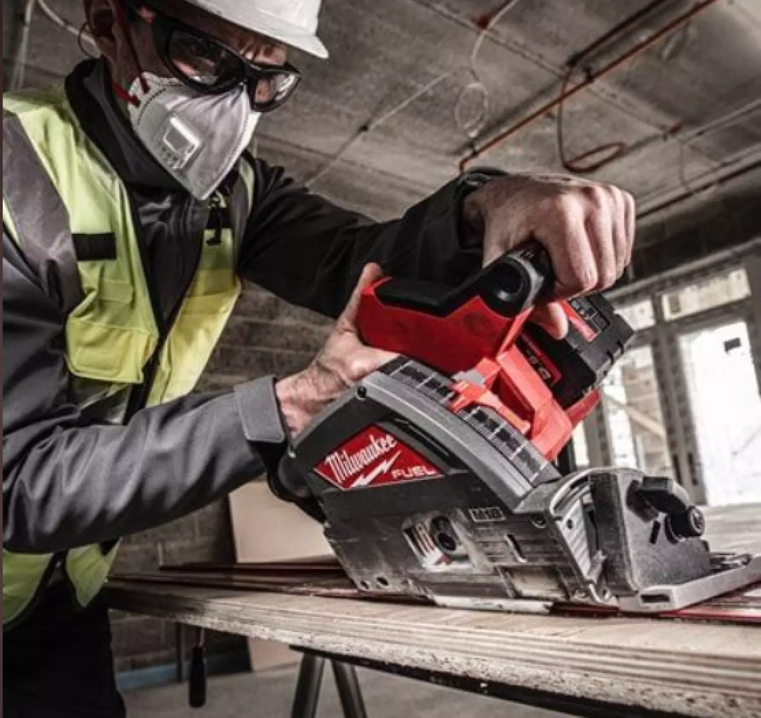 Milwaukee M18 FPS55-0P 18V Li-Ion accu Scie plongeante sans-fil  -dans coffret - 20mm-image