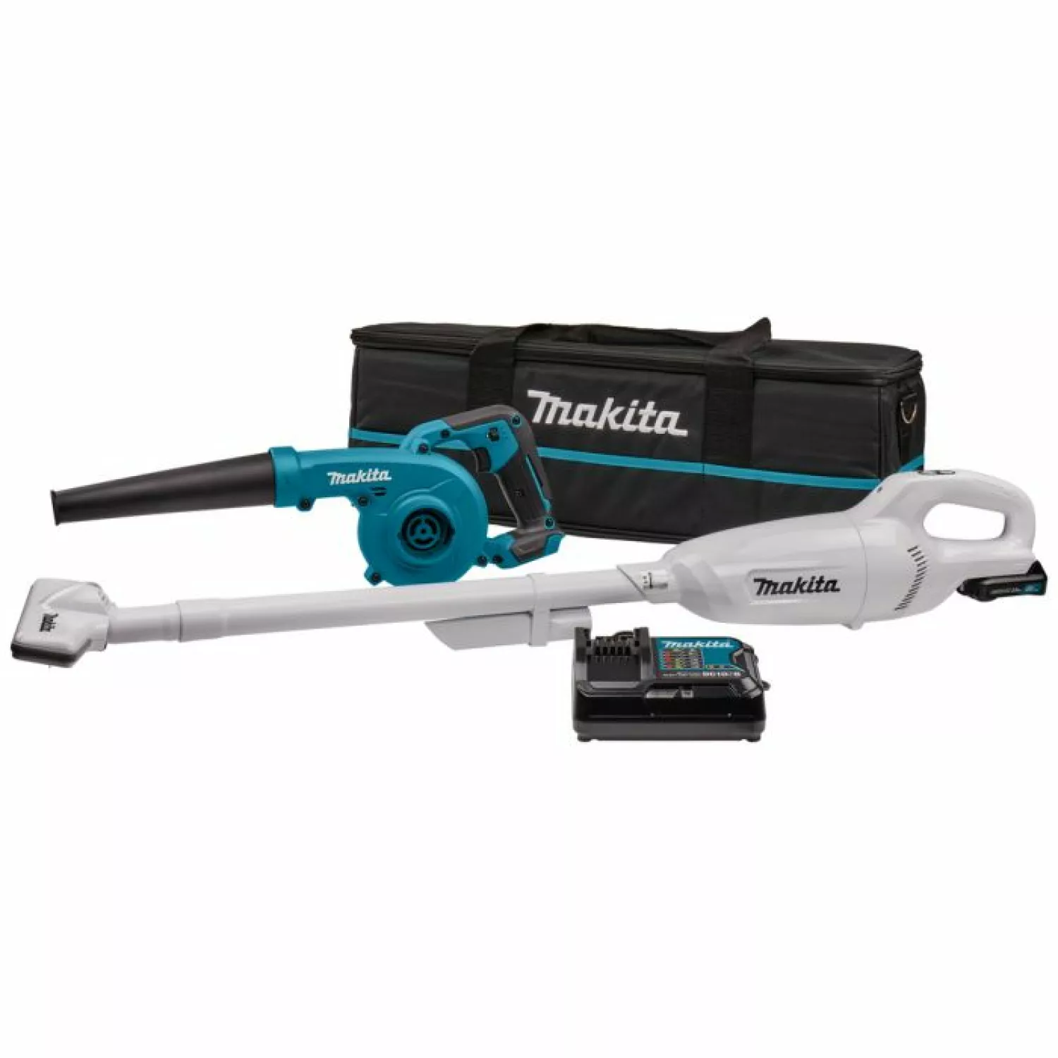 Makita CLX245SAX1 12 V Max Combiset stofzuigen en blazen in tas-image