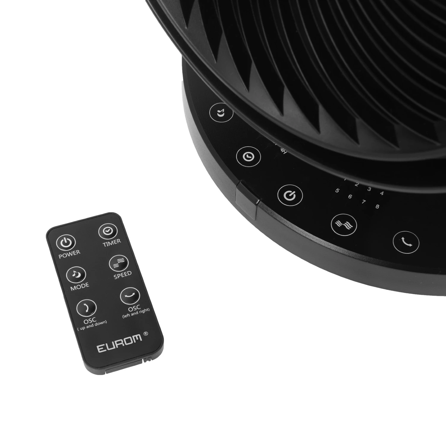 Eurom Vento 3D Silent Comfort - 50W - Zwart-image