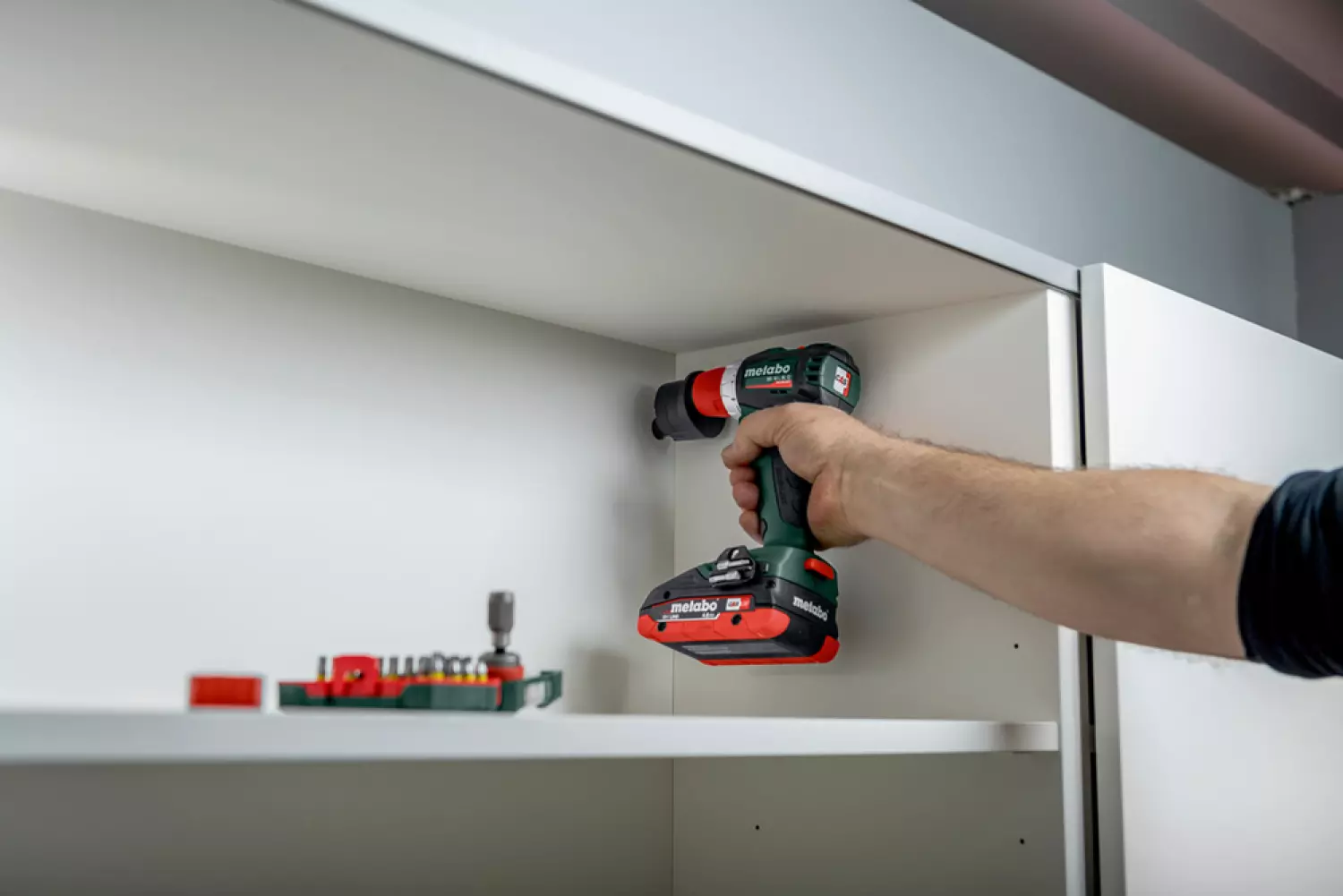 Metabo BS 18 L BL Quick 18V Li-ion accu schroef-/boormachine body in MetaBox - 65Nm-image