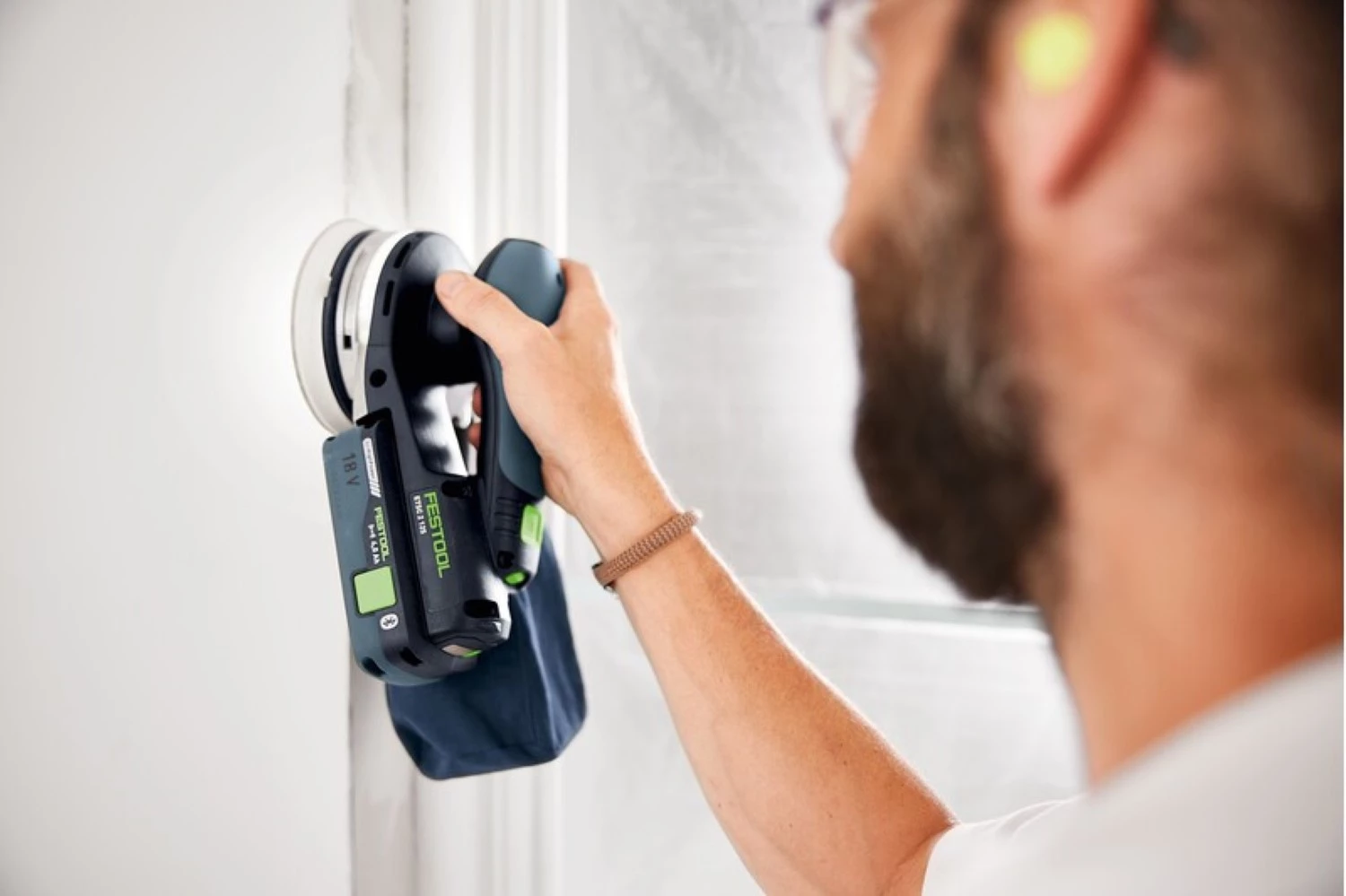 Festool ETSC 2 125-Basic 18V Accu Excenterschuurmachine body in systainer - 125mm-image