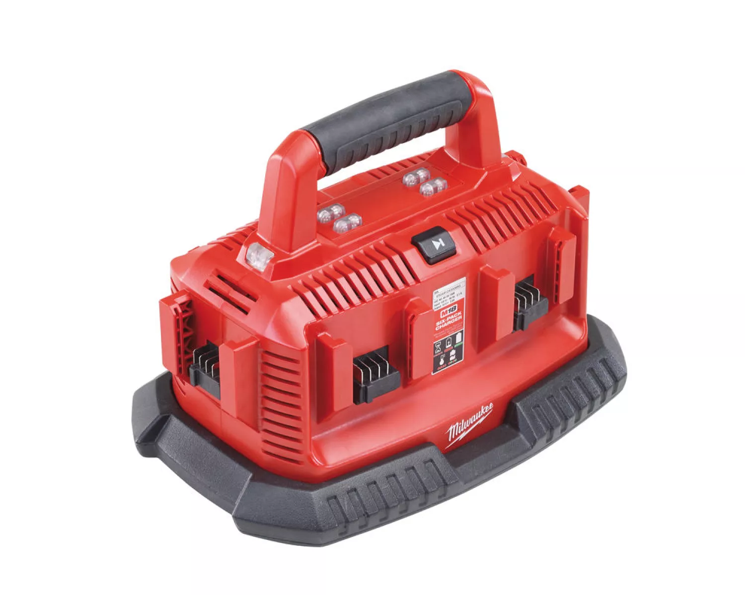 Milwaukee M14-18 C6 14.4V / 18V Li-Ion Accu multilader - 6 accu's-image