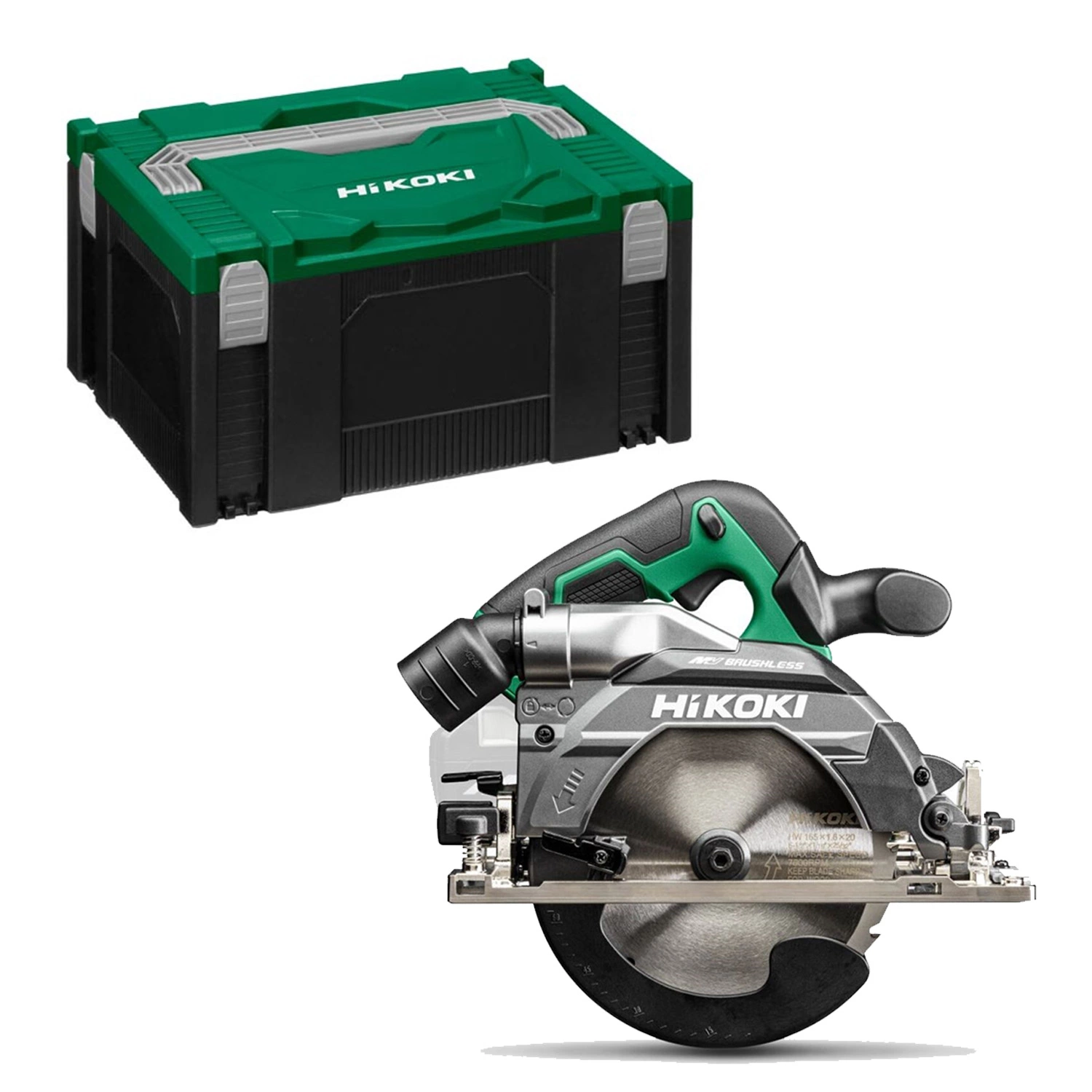 HiKOKI C3606DBW2Z Scie circulaire sans fil 36 V Li-ion dans HSC - 165 mm-image