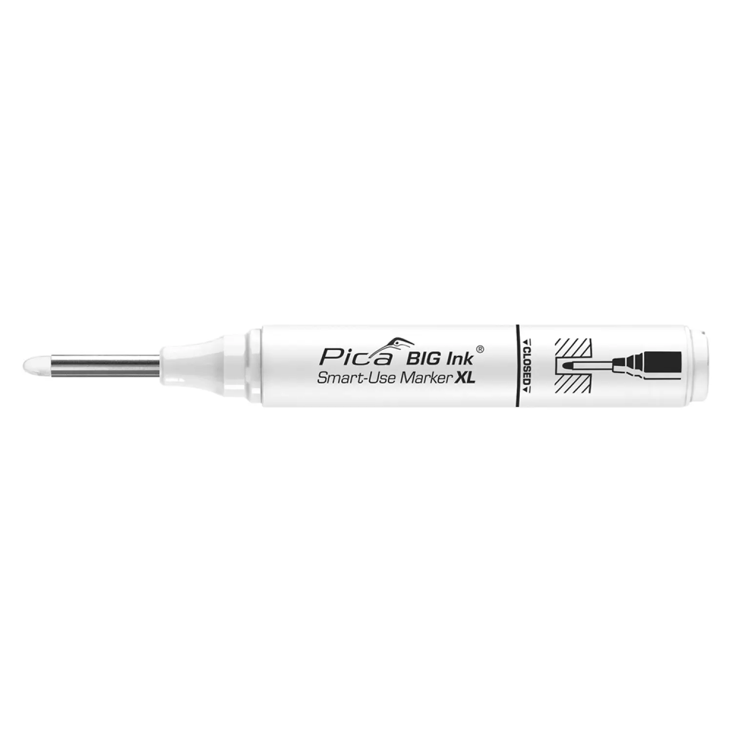 Pica 7052 BIG Ink Markeerstift XL - Wit-image