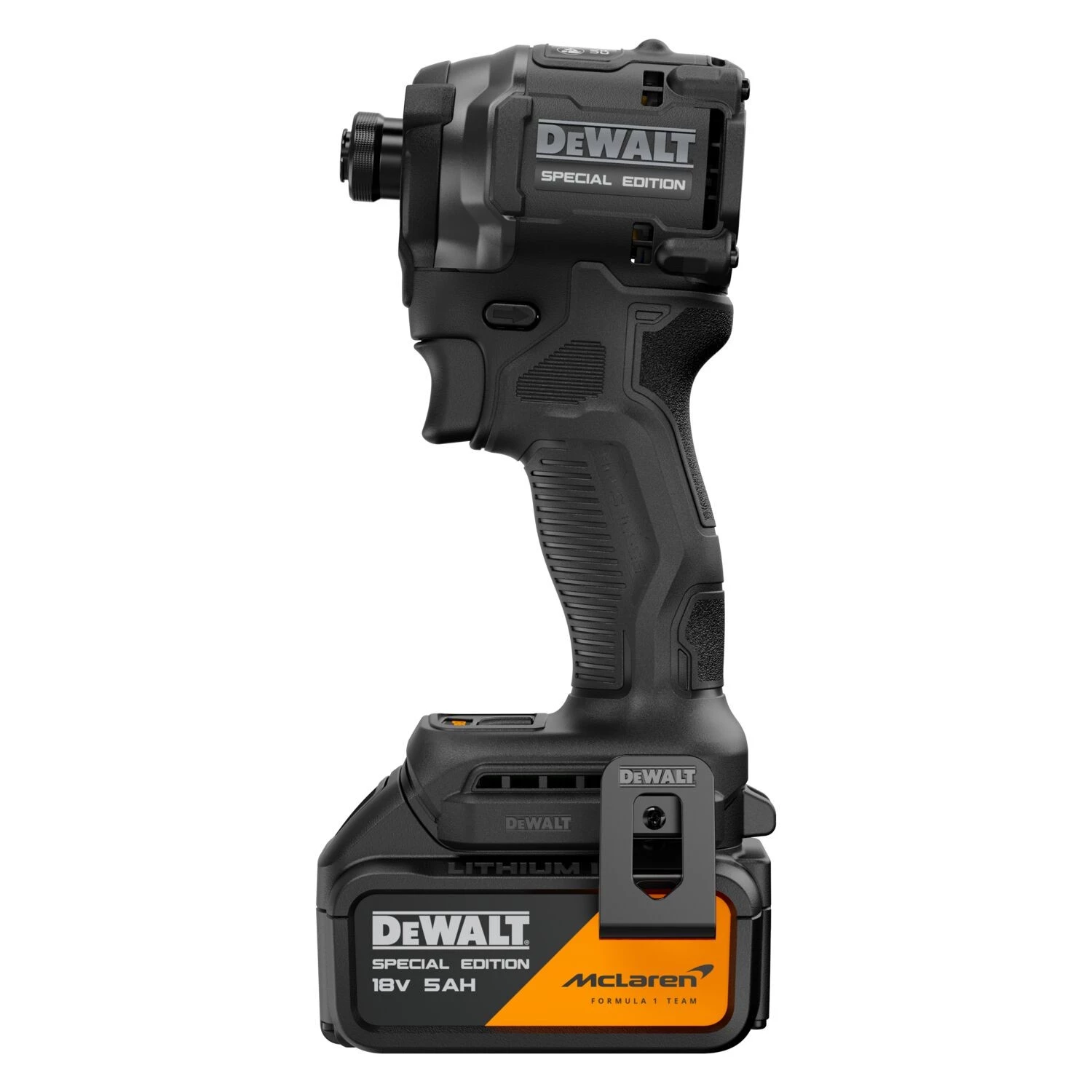 DeWALT X MCLAREN DCF86MP2T-QW 18V XR accu slagschroevendraaier set ( 2x 5.0Ah accu + lader)-image