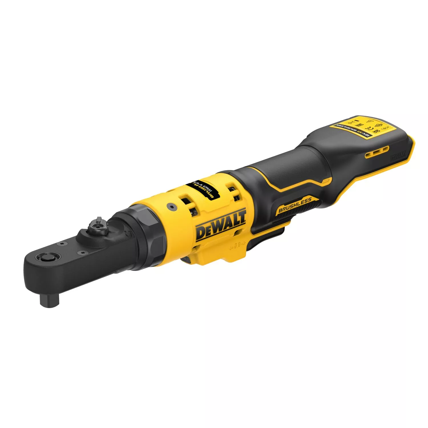DeWALT DCF500N-XJ Corps de clé à cliquet coudée sans fil 12 V Li-ion - 1/4'“ & 3/8”'-image