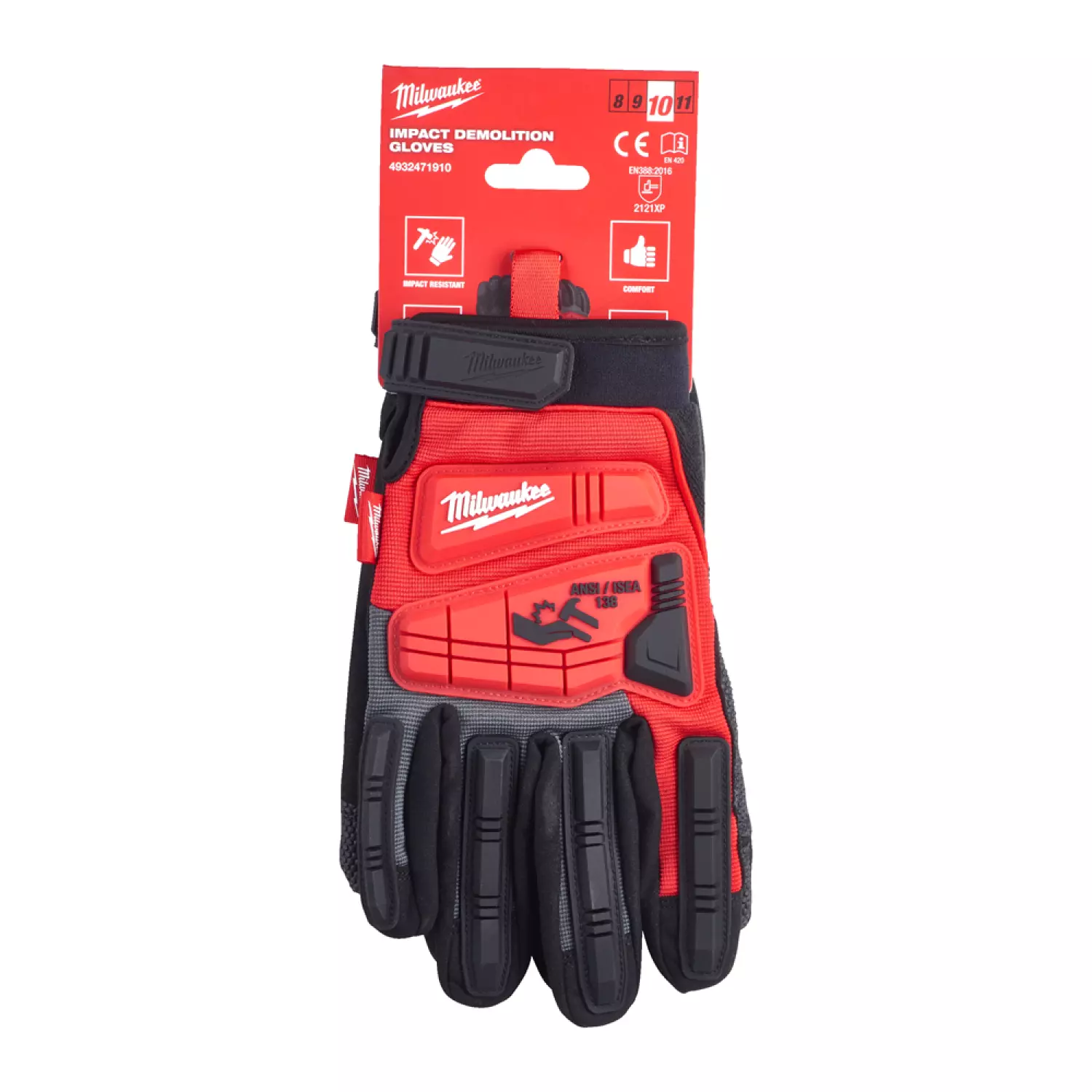 Milwaukee 4932471910 - Gants anti-choc - taille XL-image