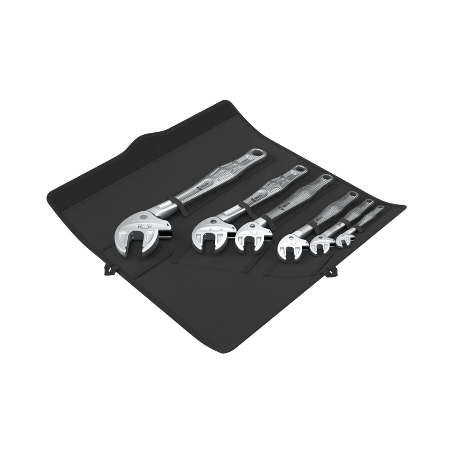Wera 05020111001 6004 Joker 6 Set 1 6-delige Steeksleutelset in etui - 7 - 32mm
