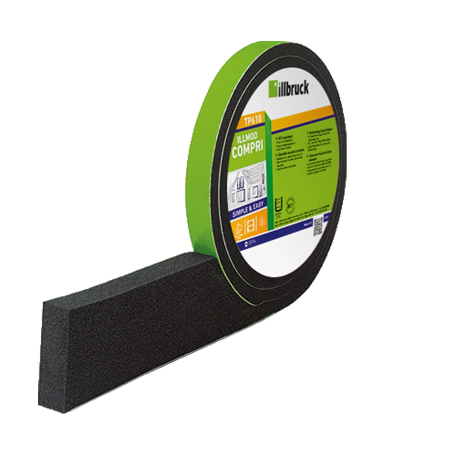illbruck TP610 Compressieband - 20/3-6mm x 8m-image
