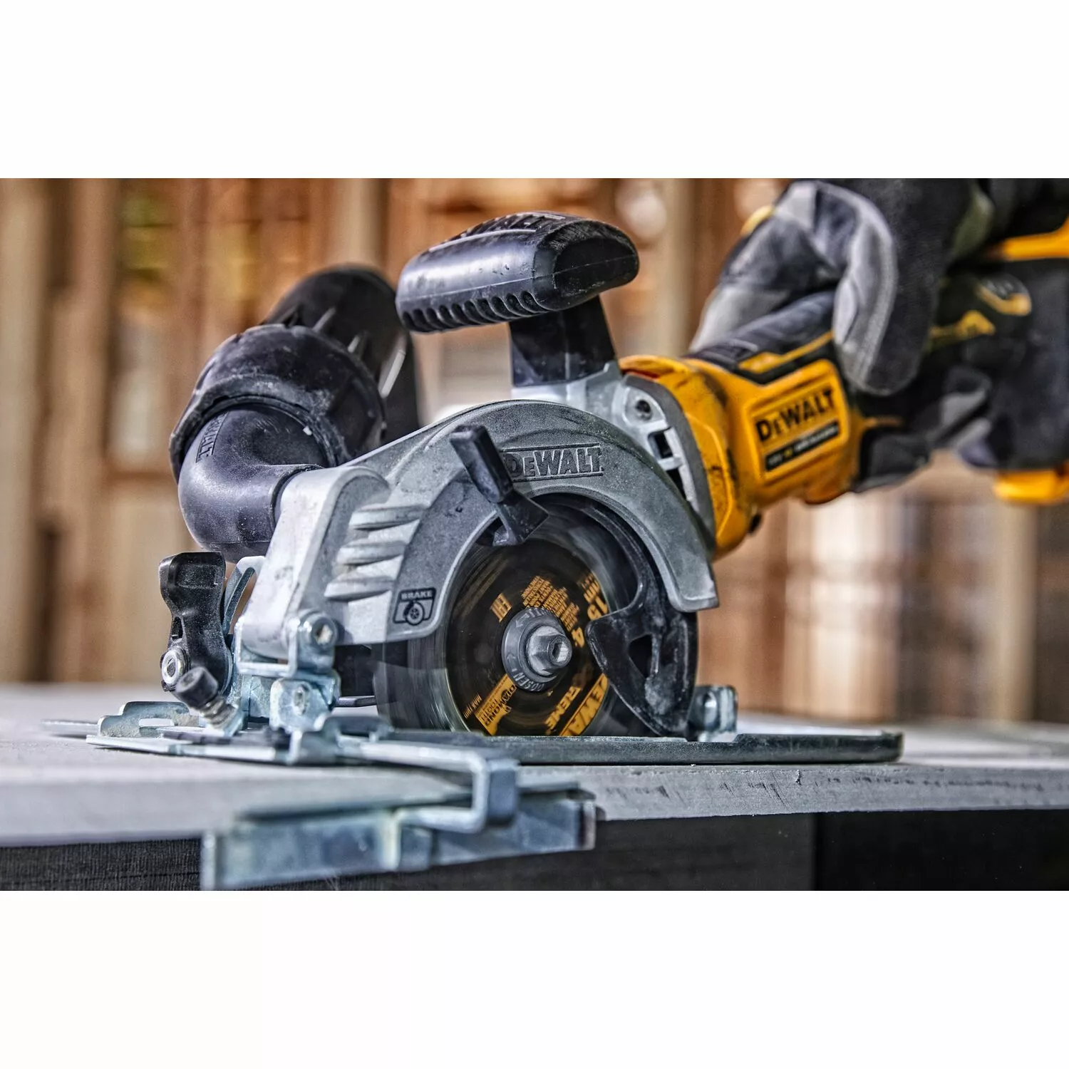 DeWALT DCS571N-XJ 18V Li-ion XR accu cirkelzaag body - 115mm - koolborstelloos-image