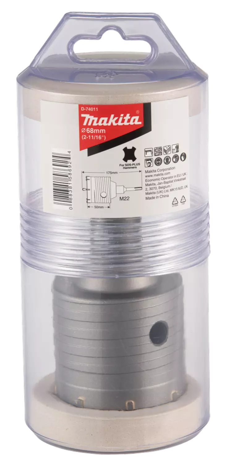Makita D -74011 - Mandrin pour Trépan - 68 mm-image