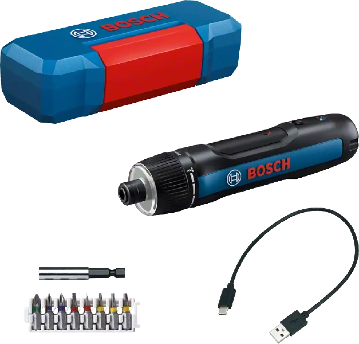 Bosch GO (GEN 3) 3,6V accu schroevendraaier set in koffer - 5 Nm-image