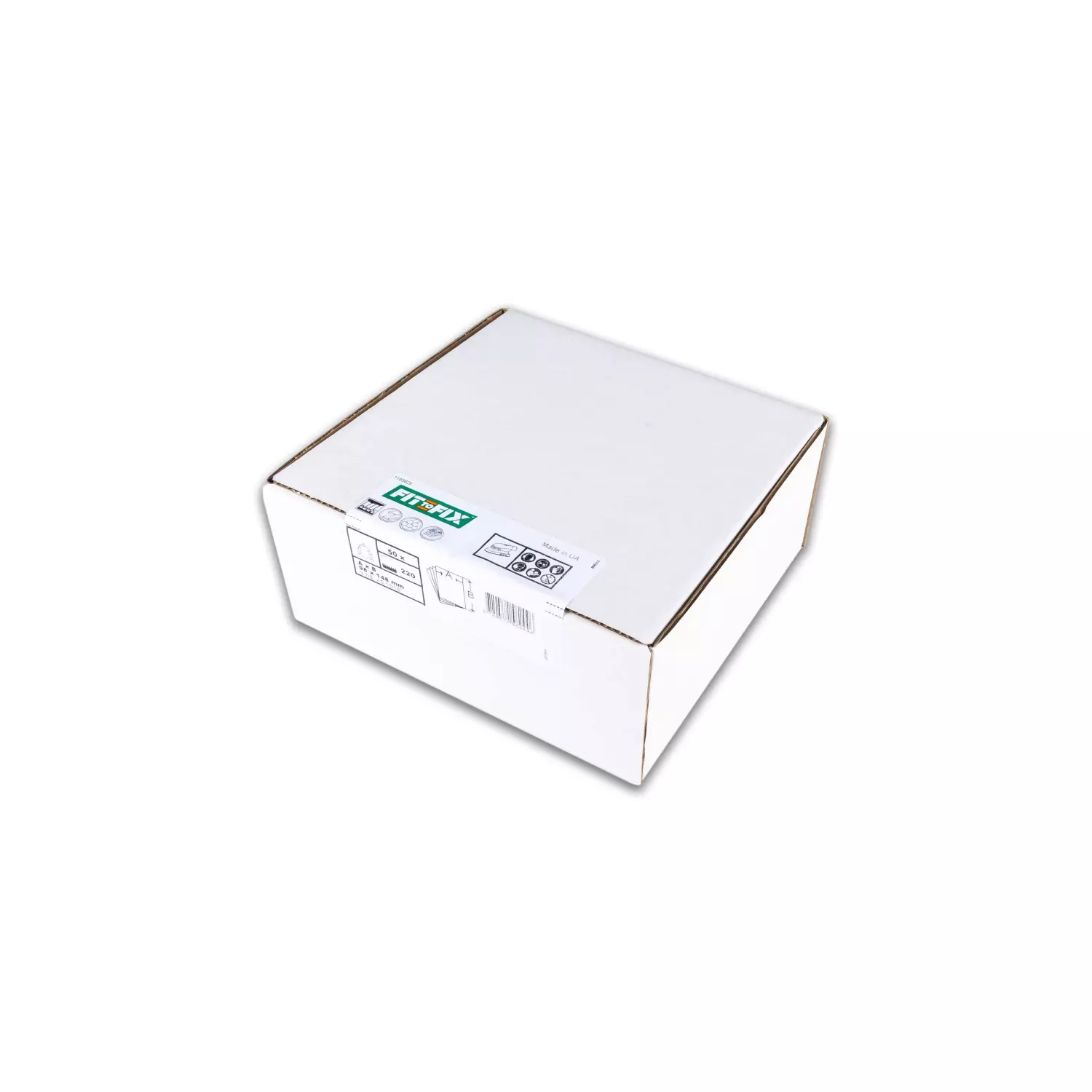 Fit-to-Fix Delta feuille abrasive - P220 - 98x148mm (50pcs)-image