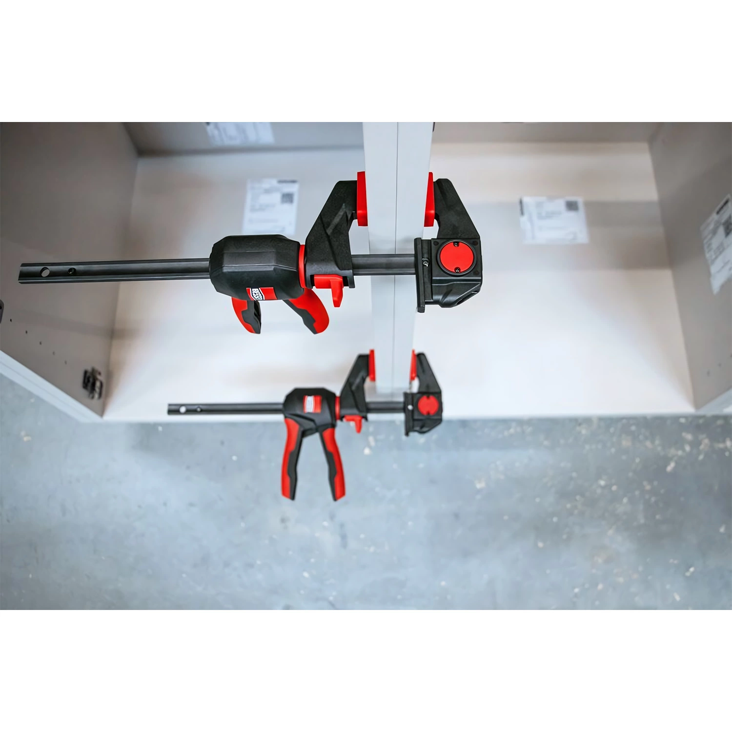 Bessey EZR360-15SET Jeu de serre-joints à une main pour rails de guidage - 150 x 60mm