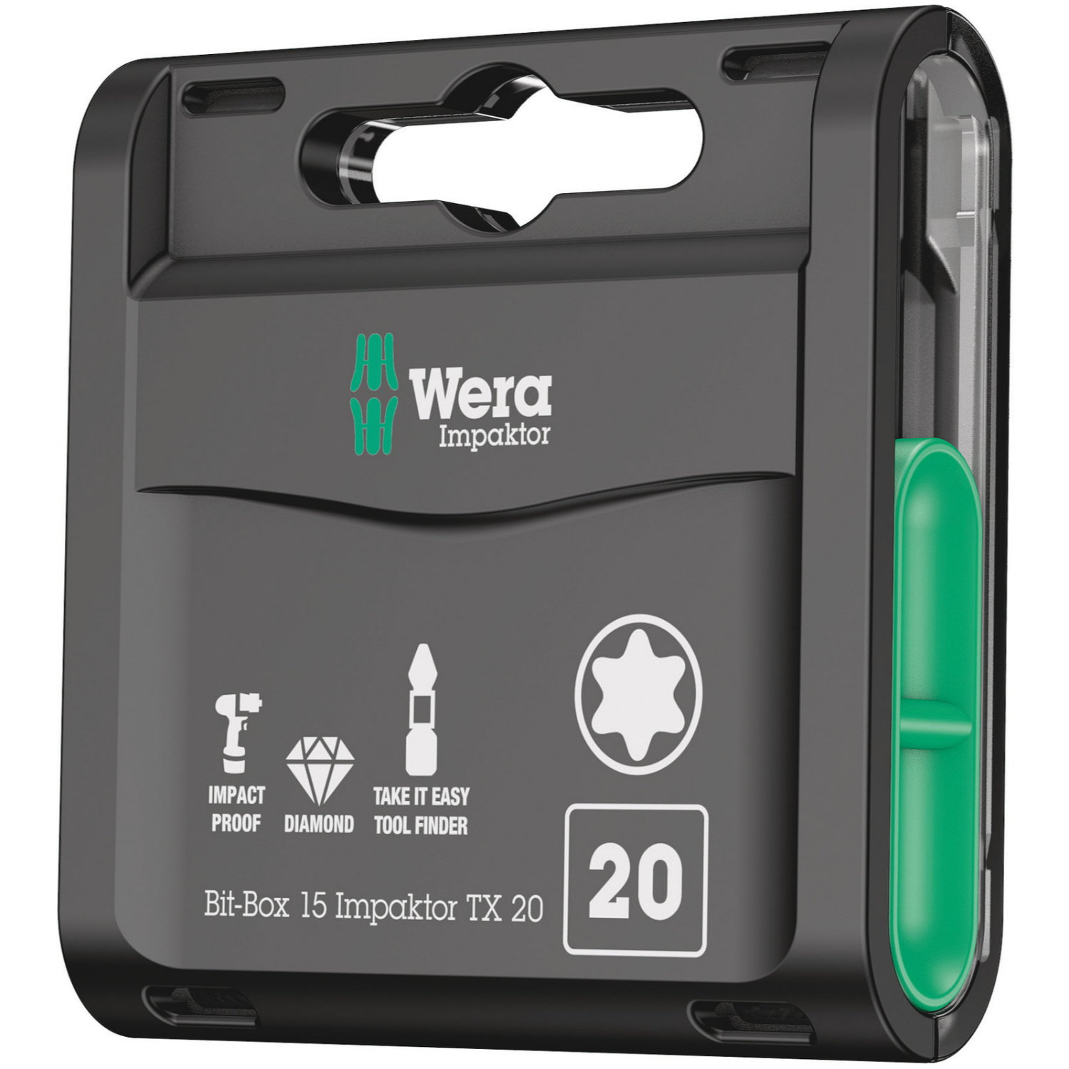 Wera 05057772001 Bit-Box 15 Impaktor TX 15-delige Bitset - Torx - T20-image