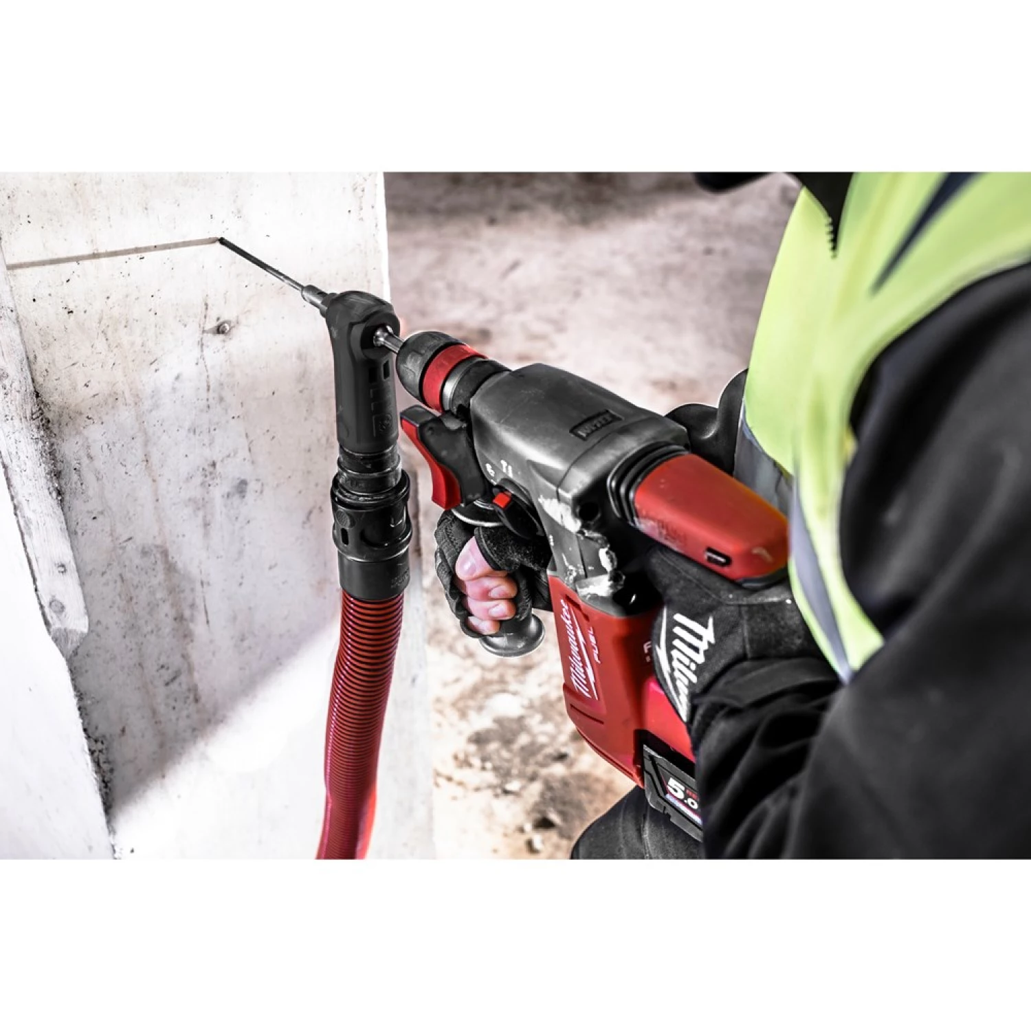 Milwaukee 4932471162 Perceuse SDS-plus DC sans poussière 7pc set --image