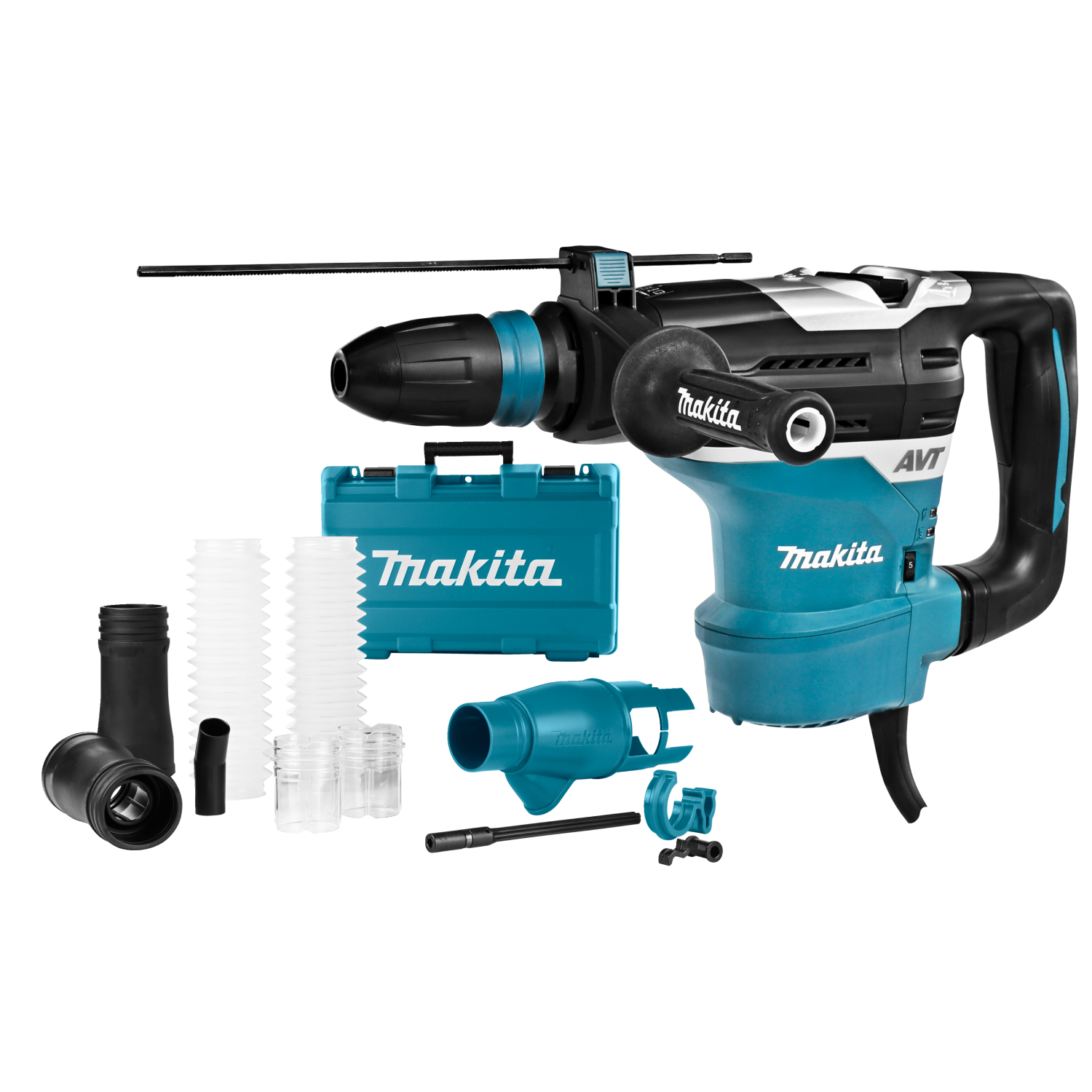 Makita HR4013CV Perforateur burineur - SDS-max - Kit aspiration - Coffret - 1100 W - 8 J-image