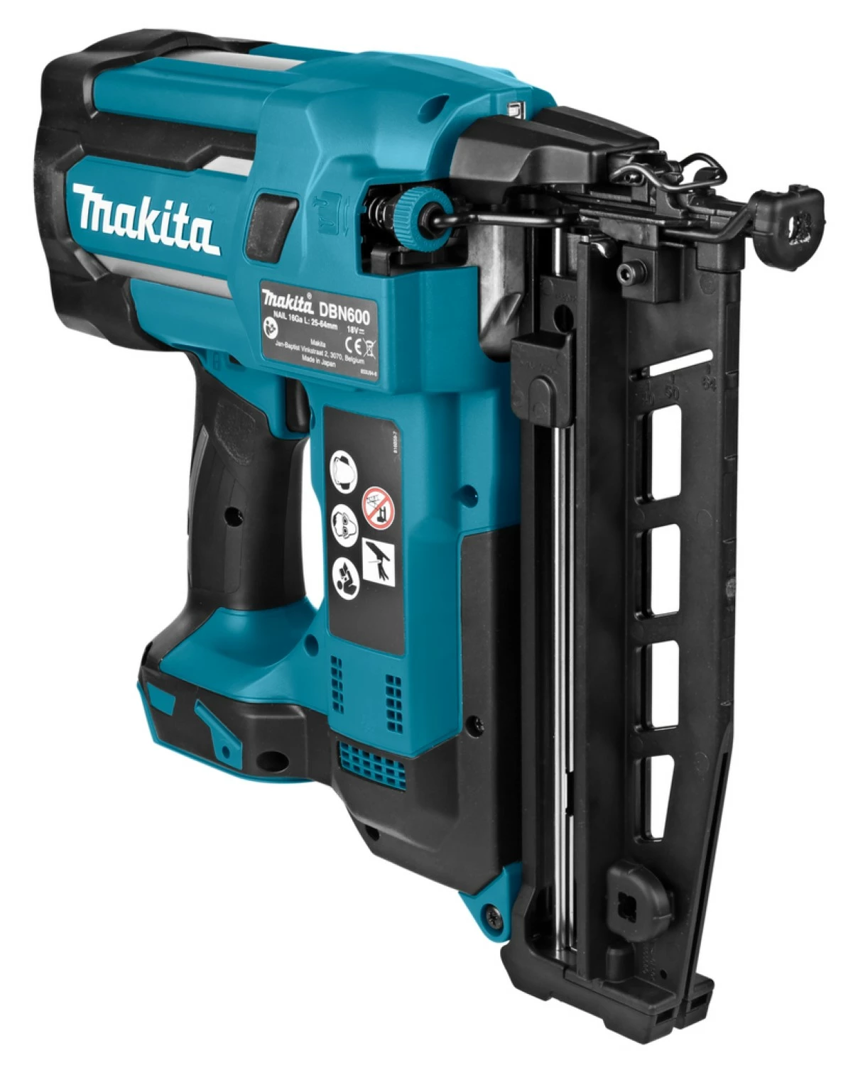 Makita DBN600Z 18V Li-Ion accu brad tacker body-image