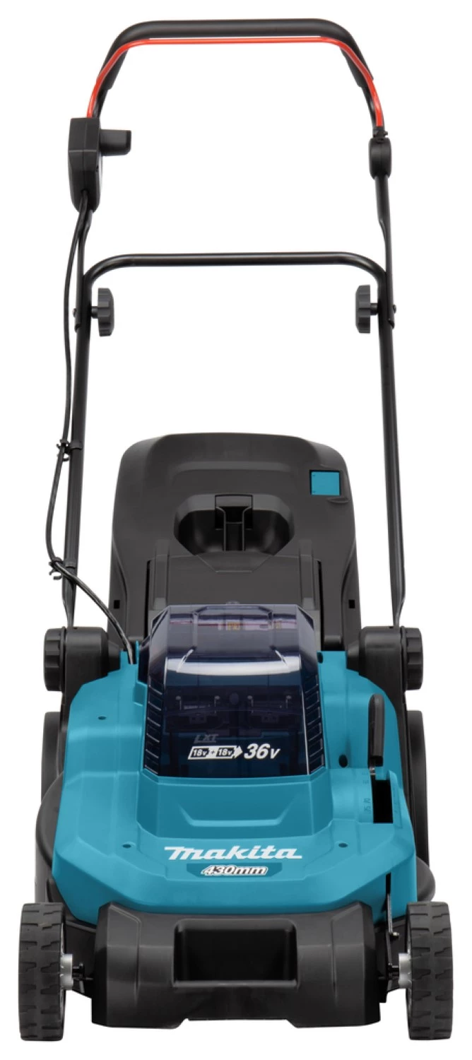 Makita DLM432PT2 36V (2x 18V) Li-Ion accu grasmaaier set (2x 5.0Ah accu) - 43cm-image
