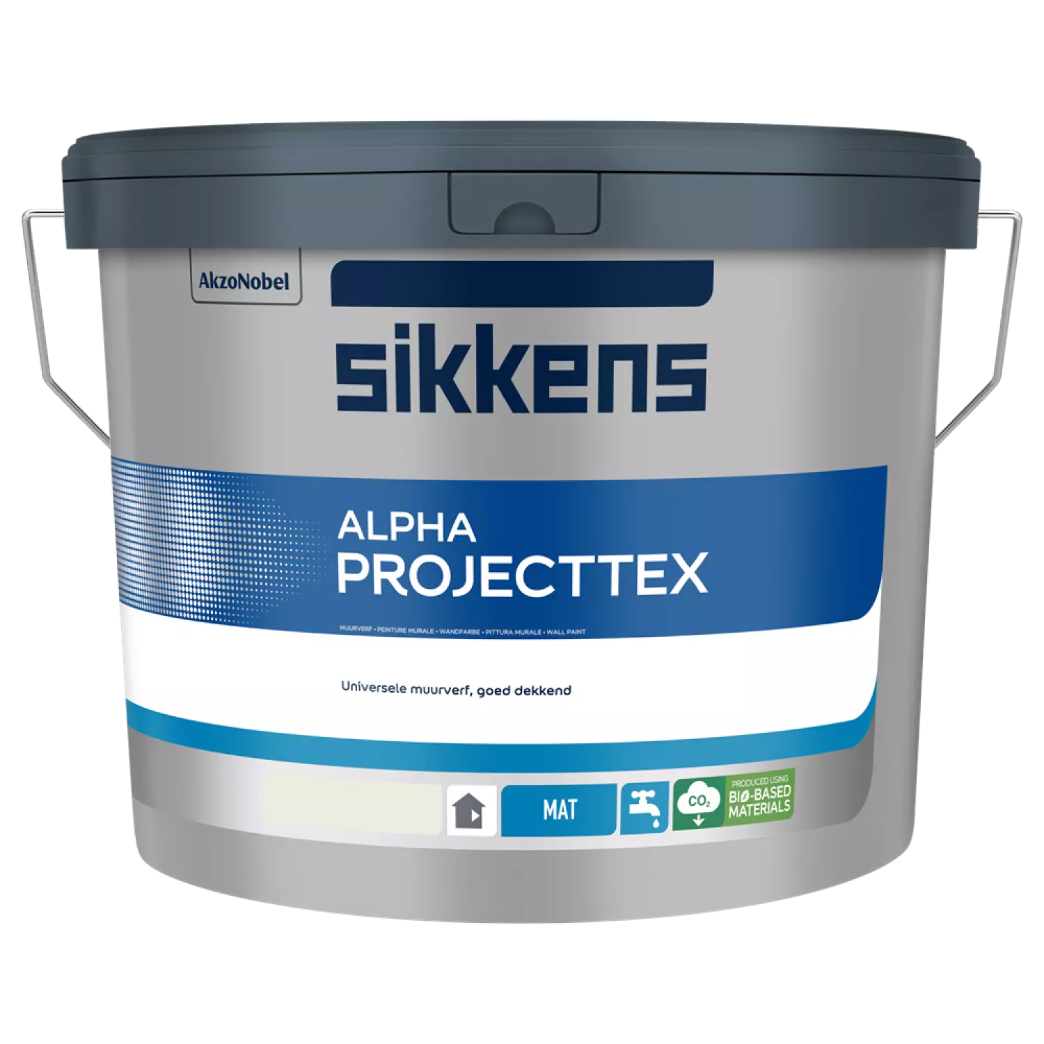 Sikkens Alpha Projecttex - ral 9010 - 10L neuf-image