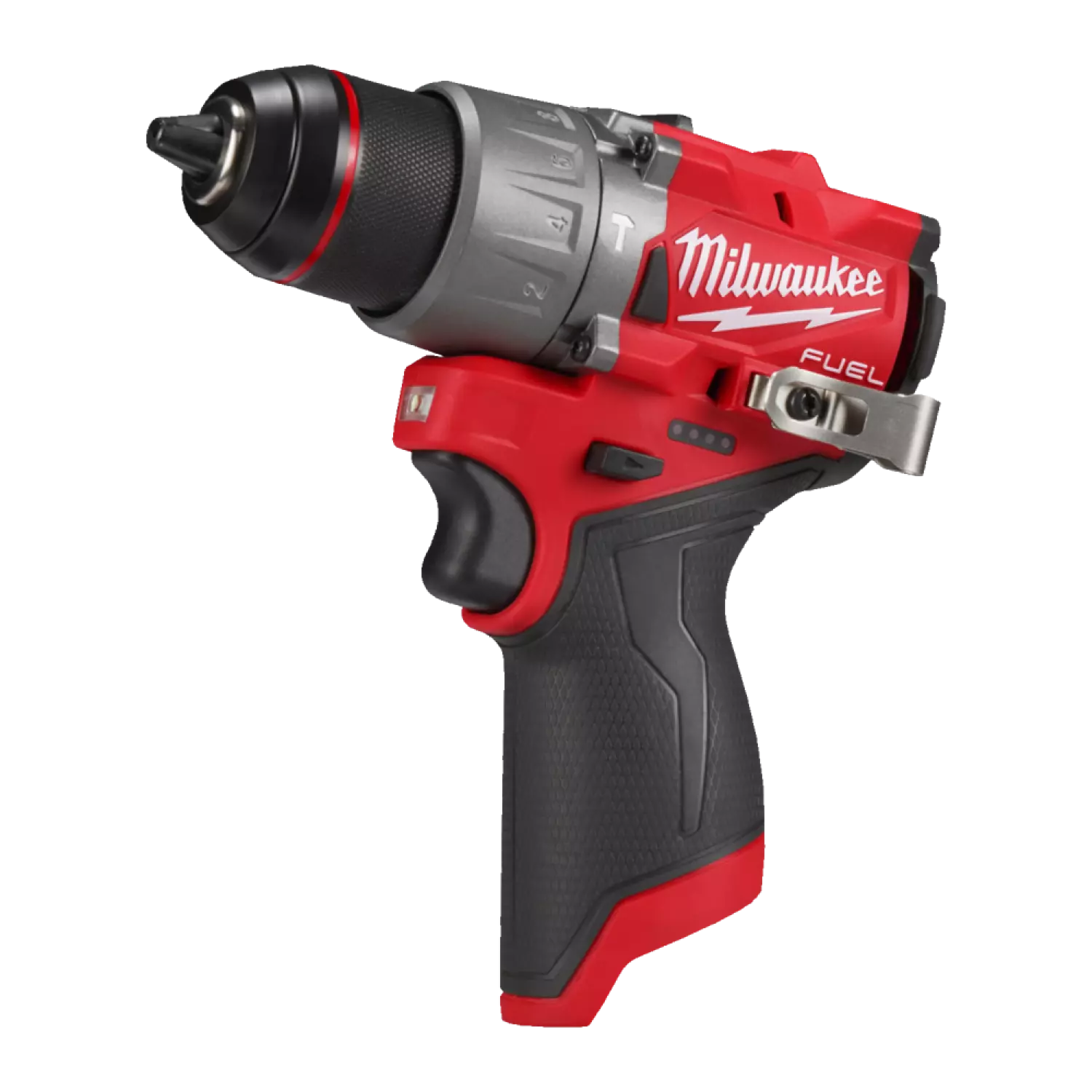 Milwaukee M12 FPP2X2-402X 12 V Li-ion batterie perceuse-visseuse à percussion (M12 FPD2) & clé à chocs (M12 FCIWF12G3) kit combiné (2 batteries 4,0 Ah) dans un coffret HD-image
