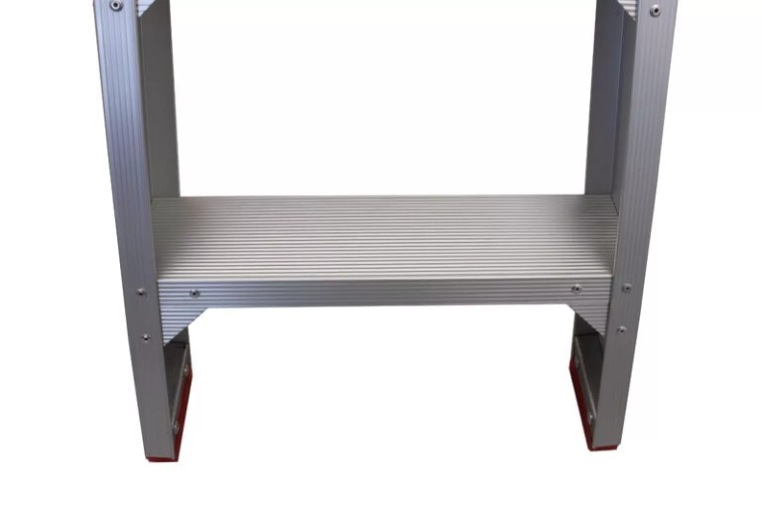 Little Jumbo 4741000206 SuperPRO Dubbele trap - Aluminium - 2 x 6 treden - max. werkhoogte 1.45 m.-image