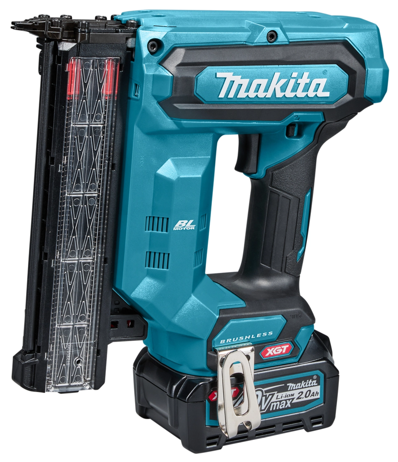 Makita FN001GA202 XGT 40V Max Li-ion Accu brad tacker set (2x2,0 Ah) in Mbox-image