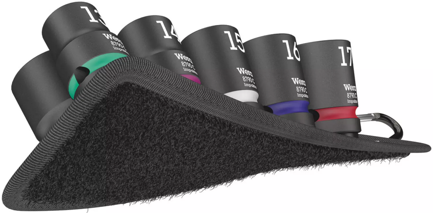 Wera 5004580001 Belt C Impaktor 1 9-delige Doppenset incl. houder - 1/2"-image