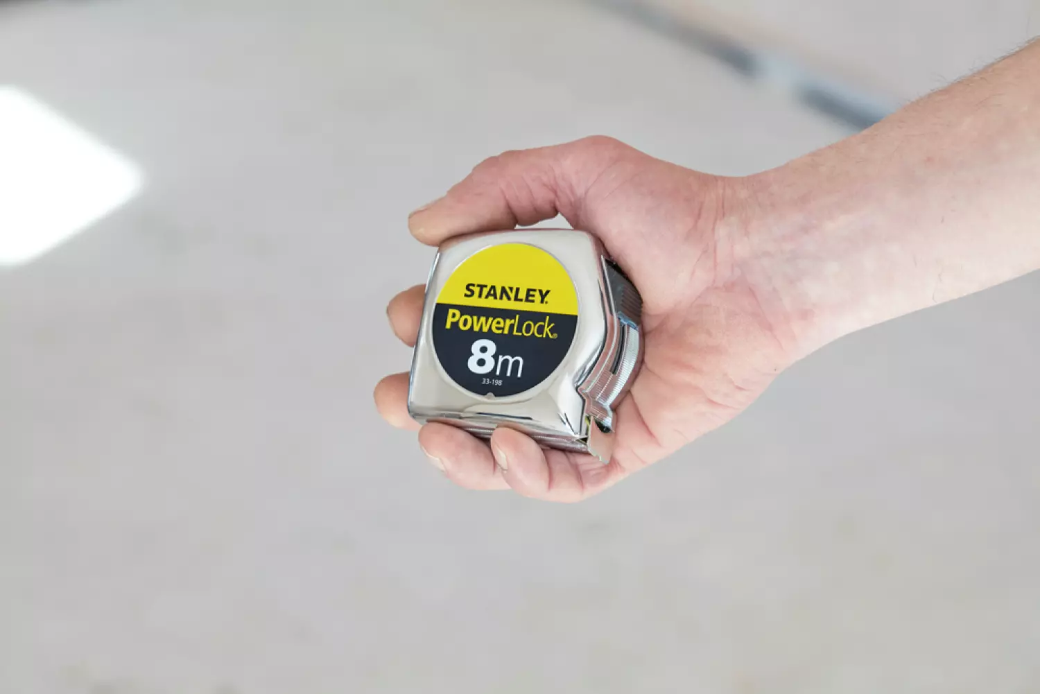 Stanley 0-33-198 PowerLock Classic ABS Rolmaat - 8m x 25mm-image