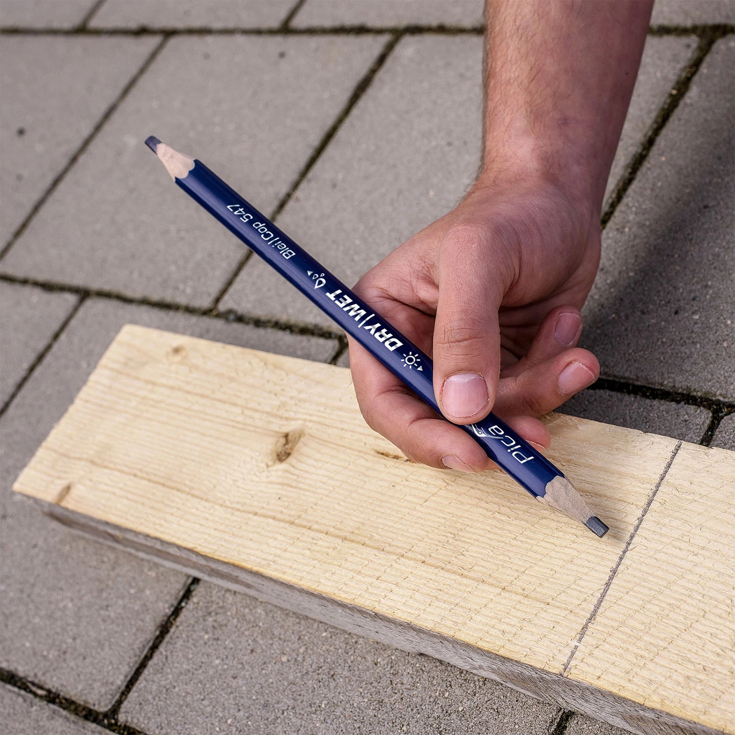 Pica 547/24 Markeerpotlood Aniline Dry & Wet (1st)-image