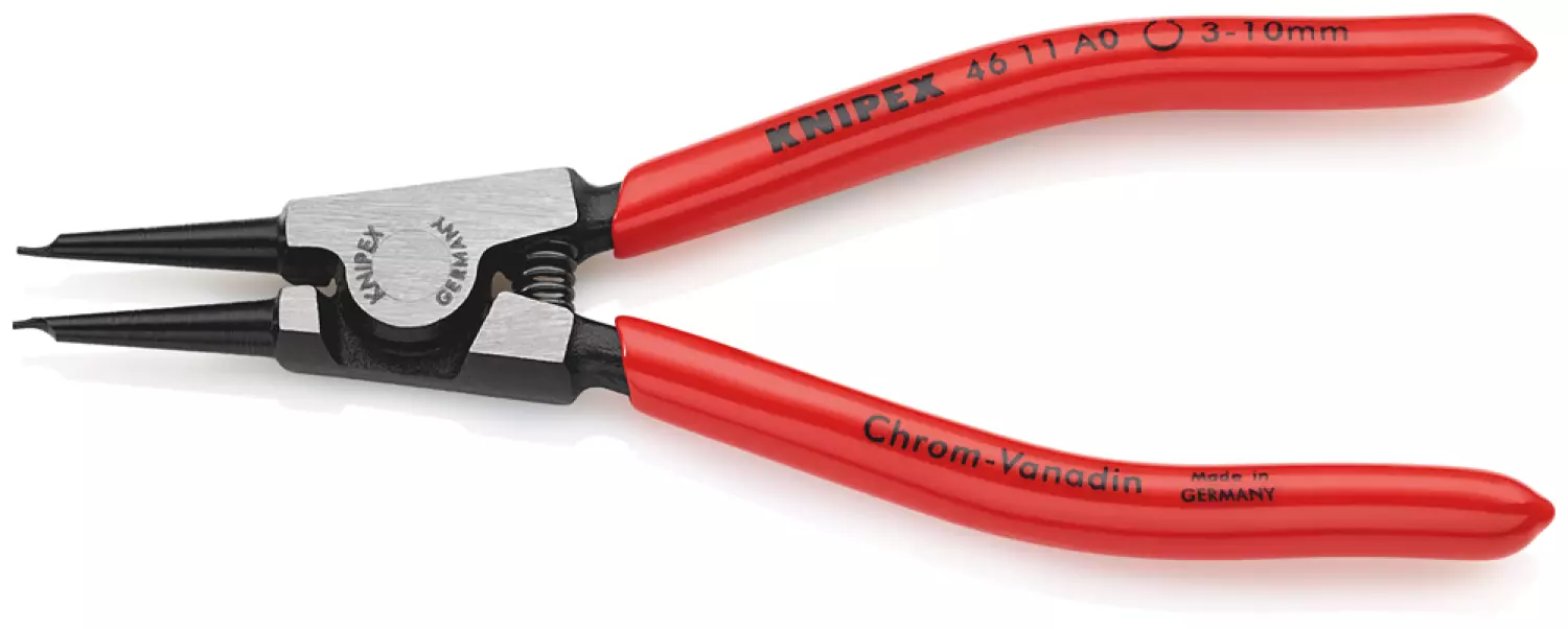 Knipex 4611A0 Borgveertang voor buitenringen - Assen - 3-10 x 140mm-image