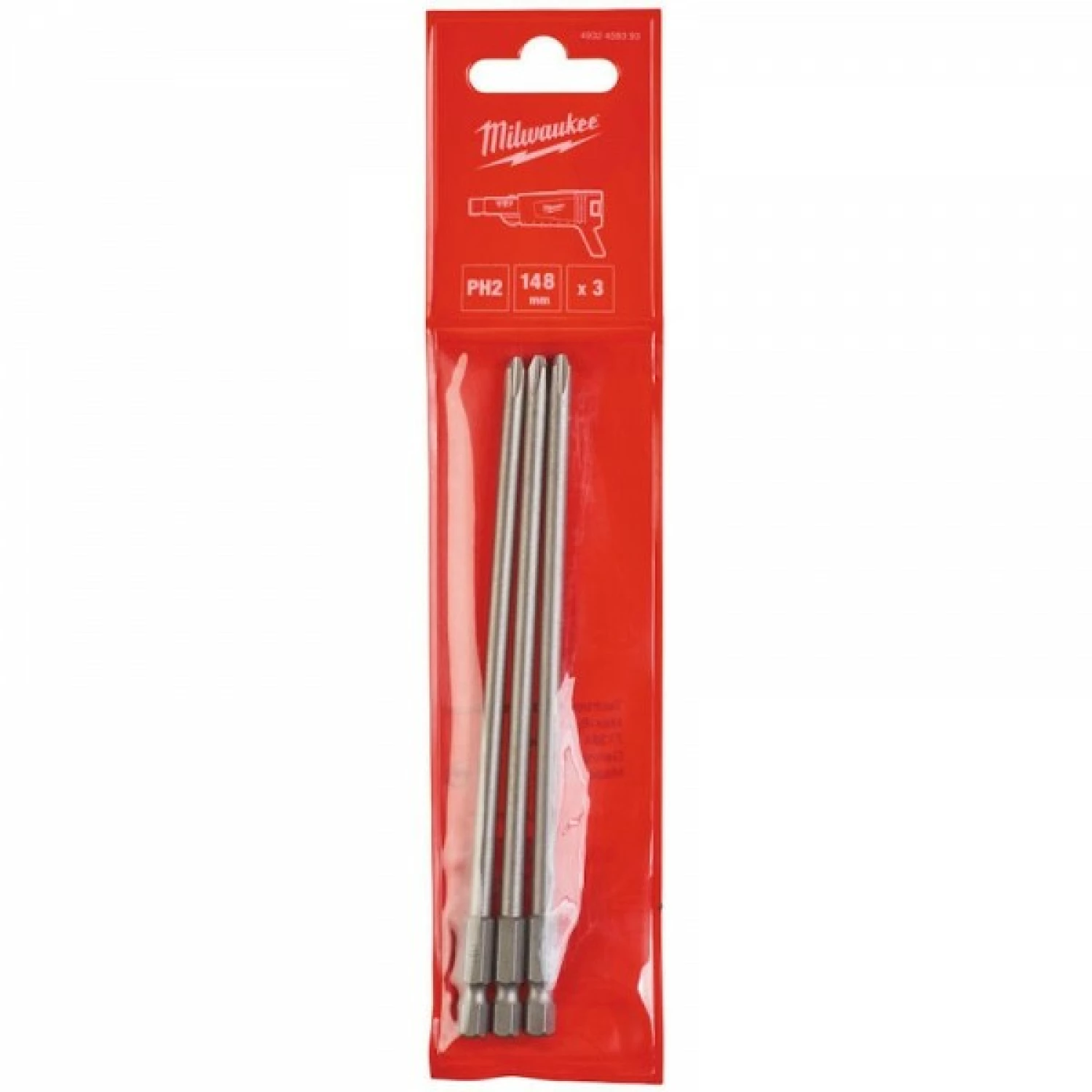 Milwaukee 4932459393 PH2 Schroefbit voor M18 FSG - 148 mm (3st)-image