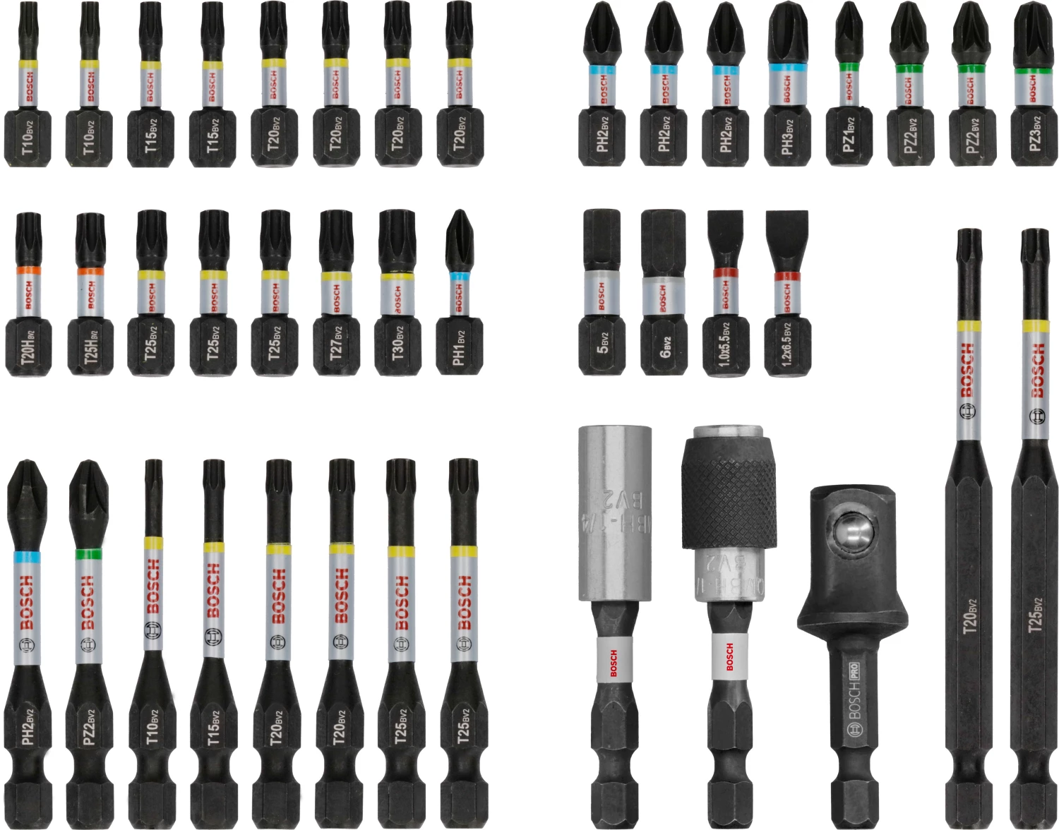 Bosch 2608521U78 Jeu de 41 embouts de tournevis à chocs PRO-image