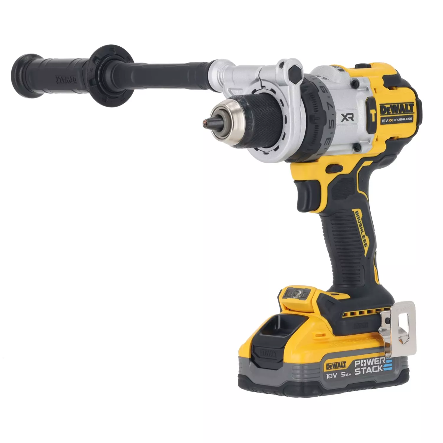 DeWALT DCD1007H2T 18V Li-ion accu klopboor-/schroefmachine set (2x 5.0Ah accu) in TSTAK - 169Nm-image