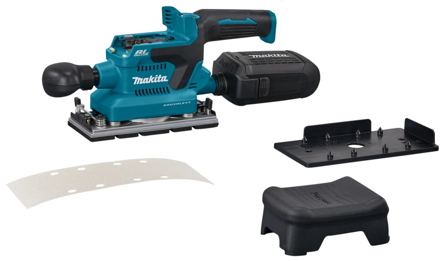 Makita DBO381ZU Ponceuse sans-fil - 18V Li-ion - Émetteur AWS - 93 x 230 mm - Brushless - Machine seule-image