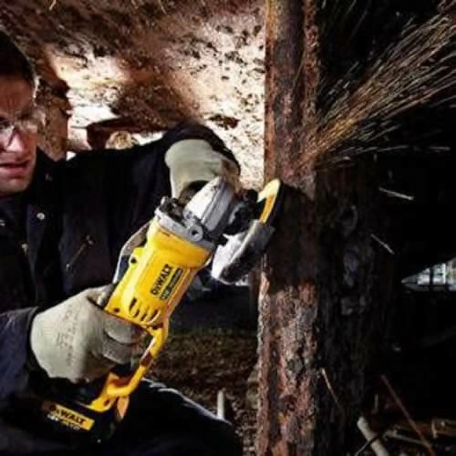 DeWALT DCG412NT - Meuleuse d'angle sans fil Li-Ion 18V (machine seule) dans TSTAK - 125 mm-image