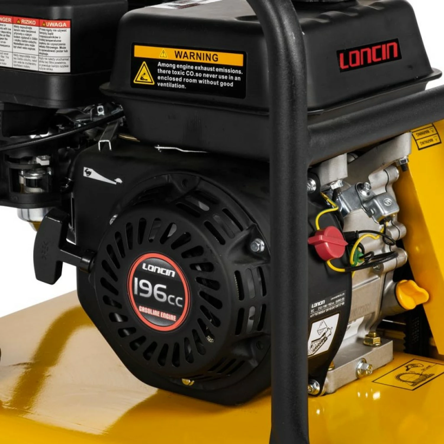 Lumag RP1400PRO Trilplaat benzine 2000 kg slagkracht-image