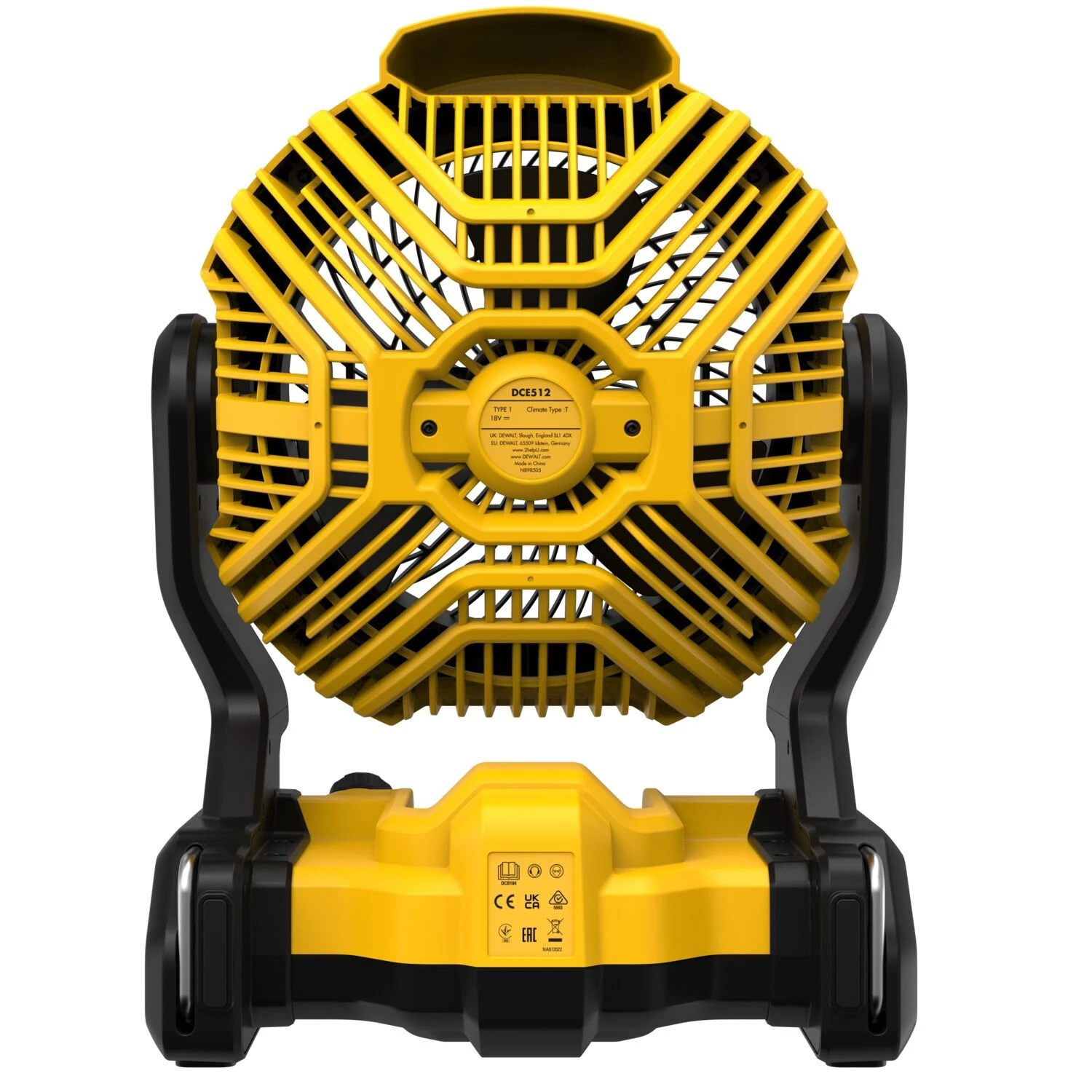 DeWALT DCE512N-XJ 18V Li-ion XR accu ventilator body-image