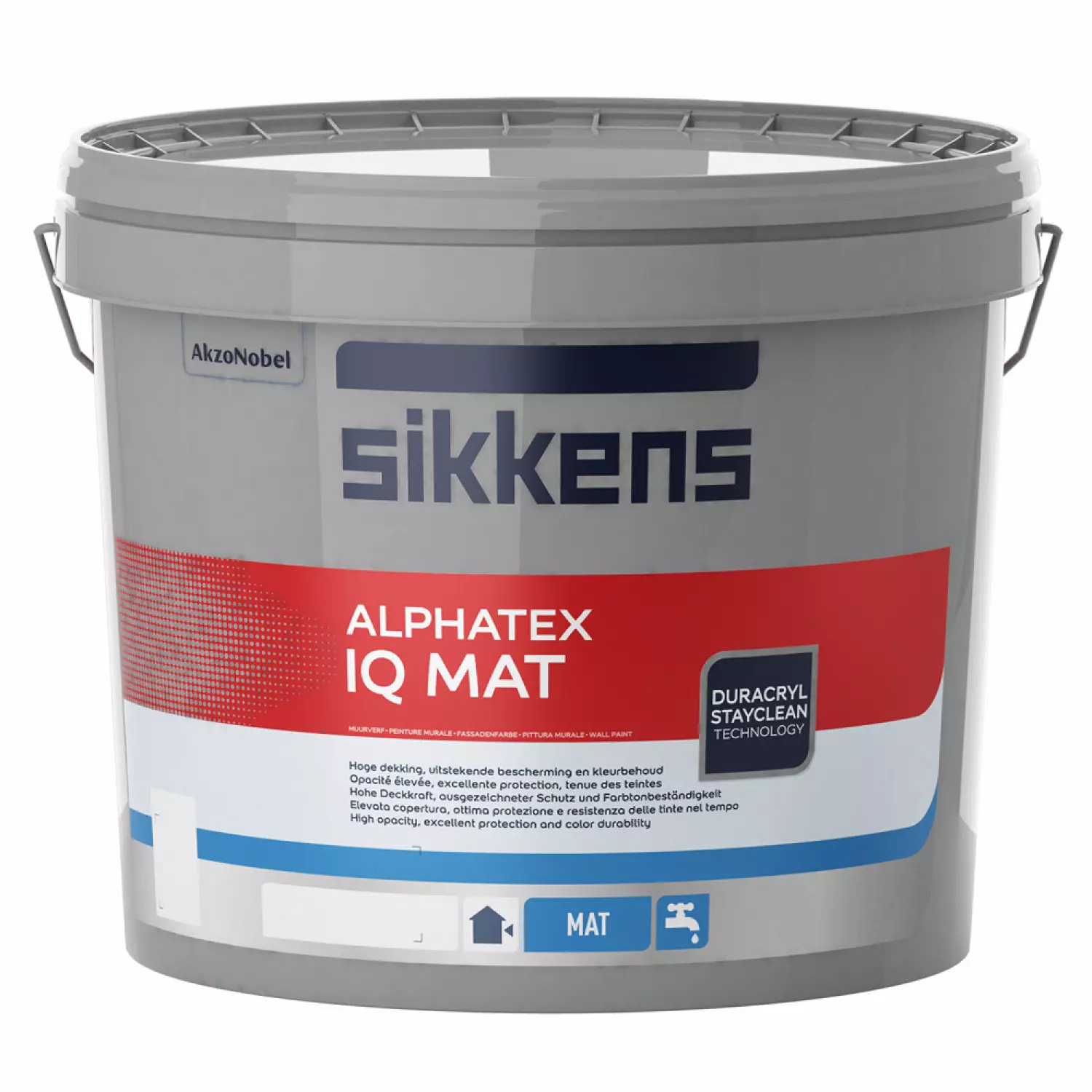 Sikkens Alphatex IQ mat - op kleur gemengd -  10L-image