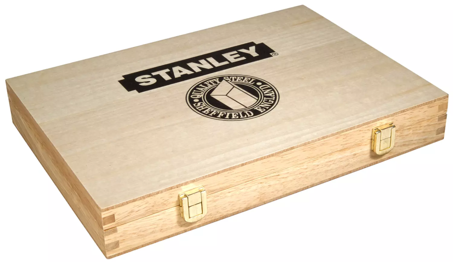 Stanley 2-16-217 5-delige Houtbeitelset Bailey in houten kist-image