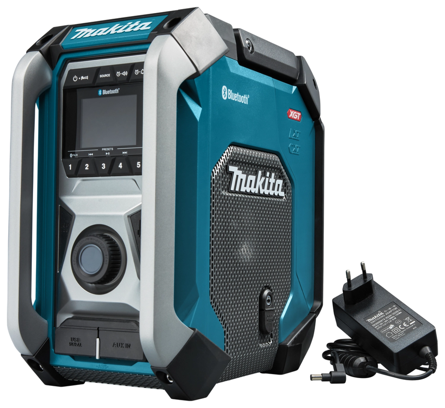 Makita MR006GZ Radio de chantier Secteur & batterie - XGT 40V max Li-ion - FM/AM - Bluetooth - Machine seule-image