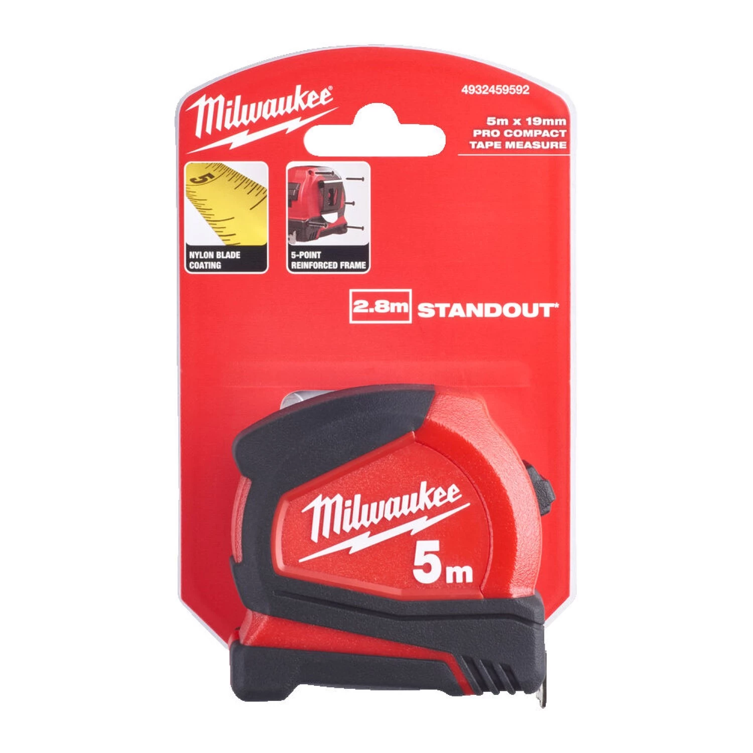 Milwaukee Pro C5/19 Mètre à ruban - 5m-image