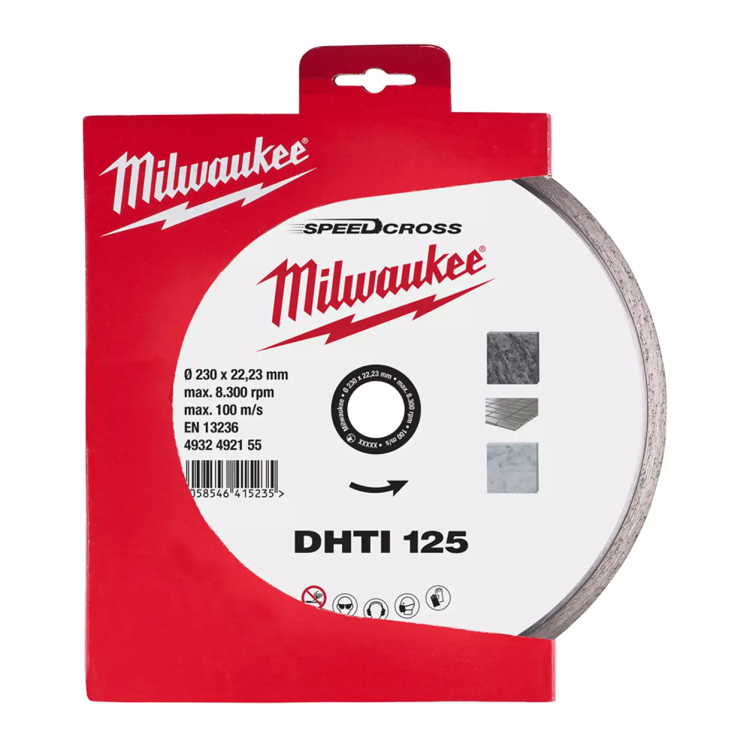 Milwaukee 4932492155 Diamantschijf - 125 x 22,23 x 2,3mm-image